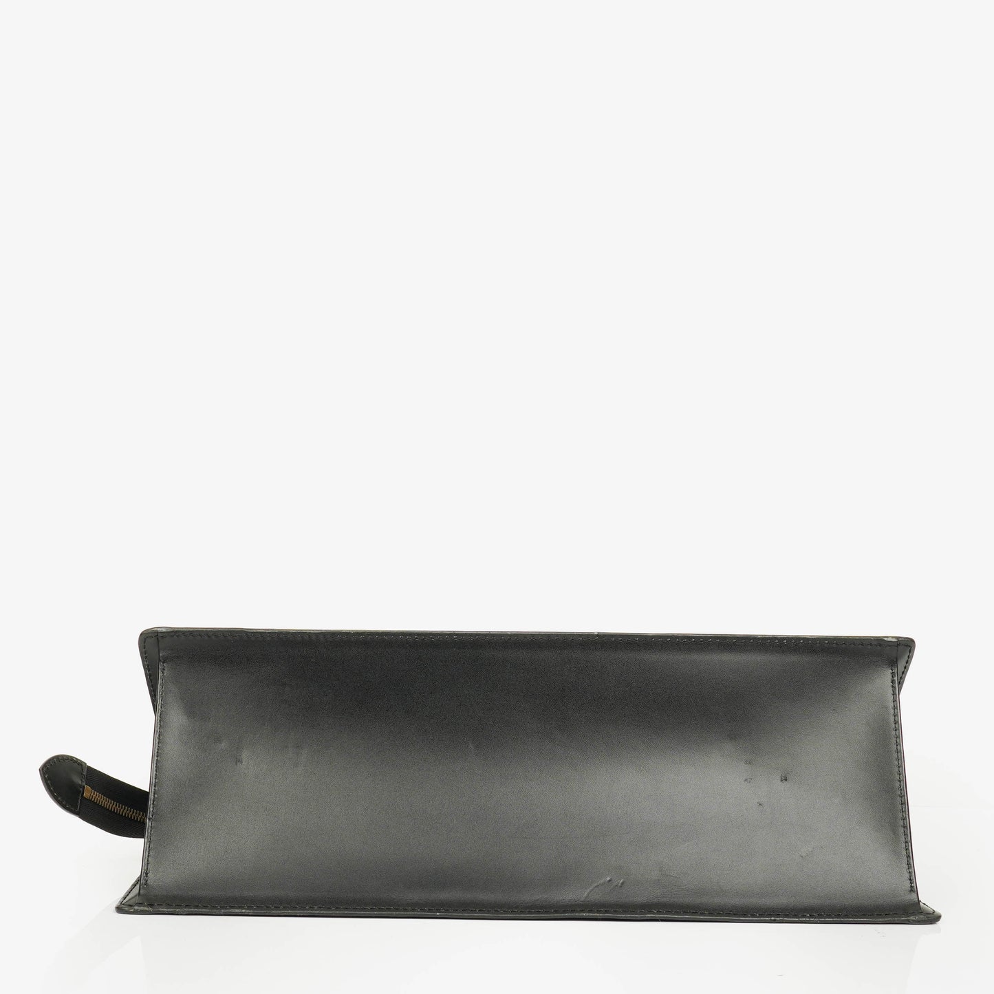 Authentic Louis Vuitton Black EPI Leather Sac Triangle Bag