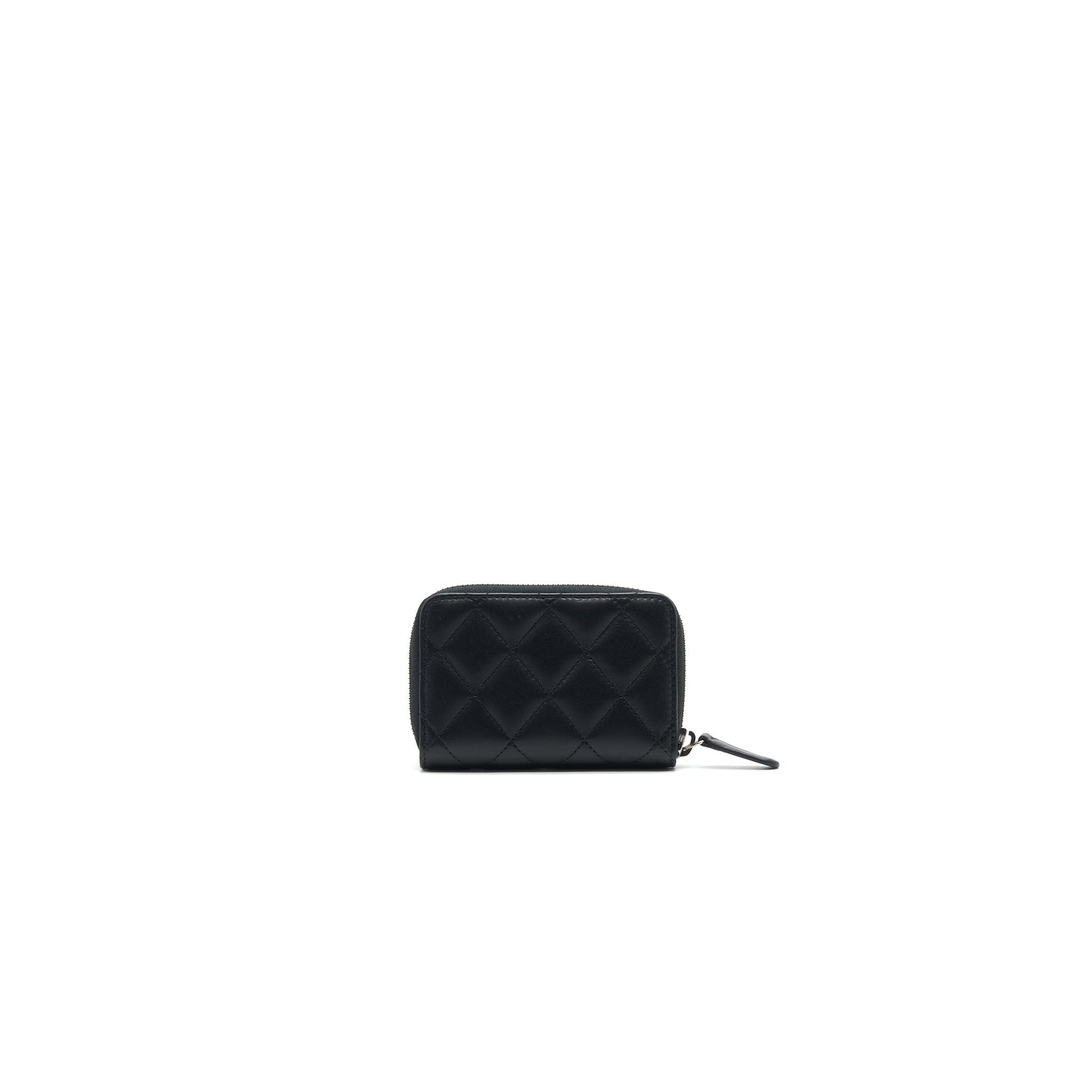 Chanel Classic Zipped Coin Purse black  Lambskin