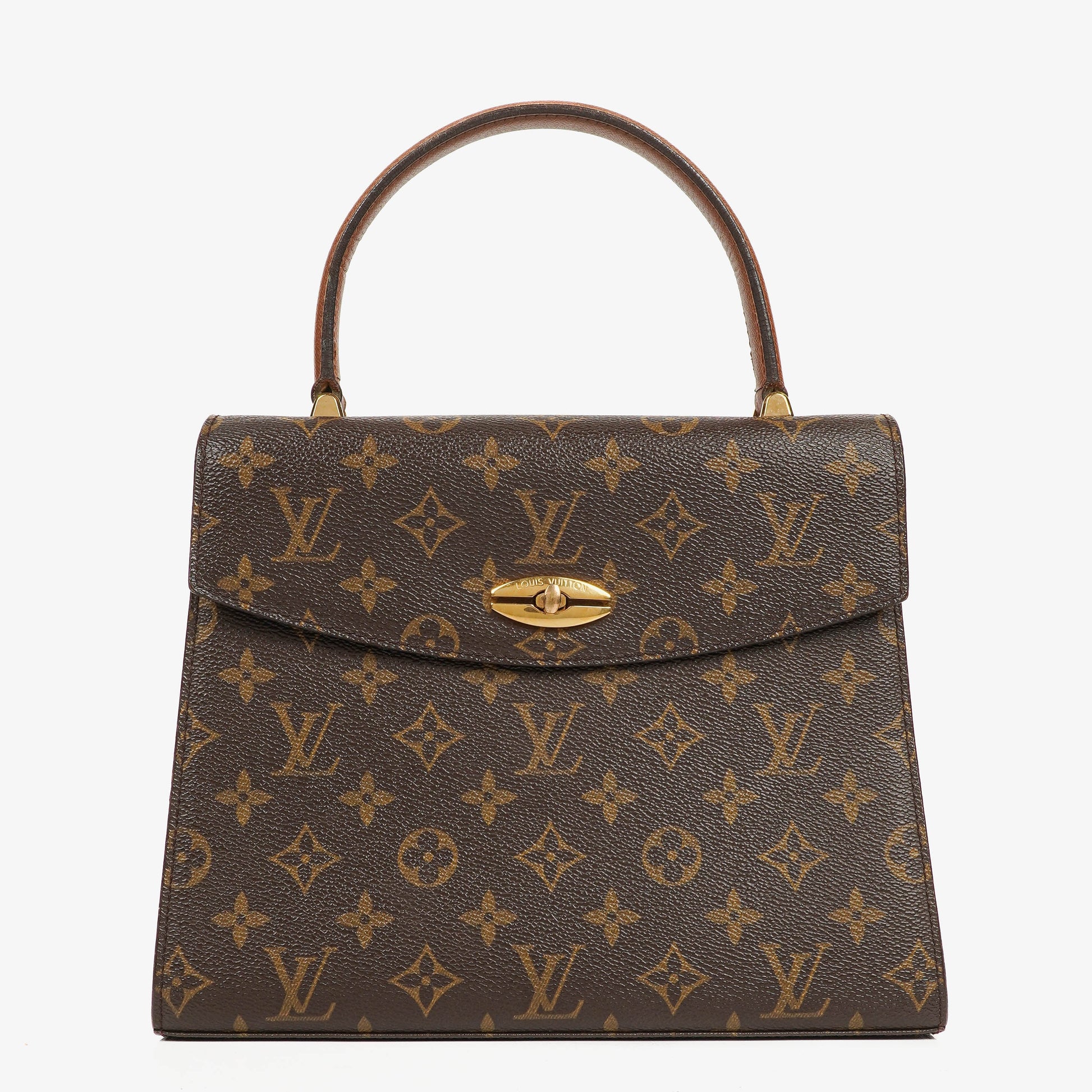 Louis Vuitton Malesherbes Monogram Canvas Handbag