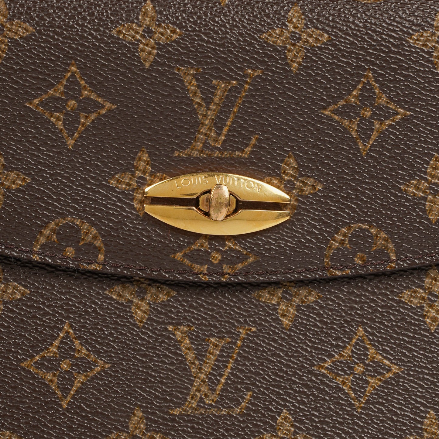 Louis Vuitton Malesherbes Monogram Canvas Handbag