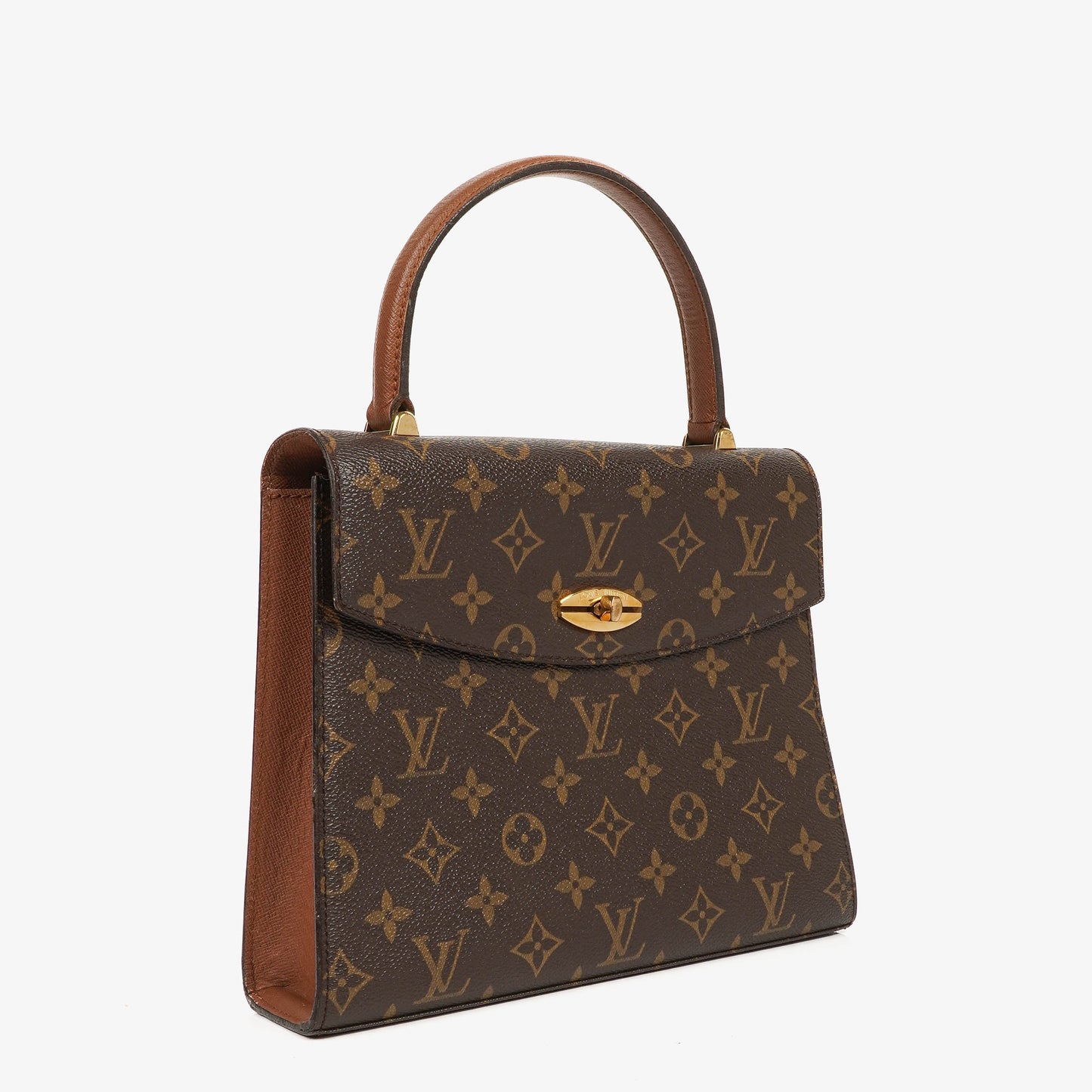 Louis Vuitton Malesherbes Monogram Canvas Handbag