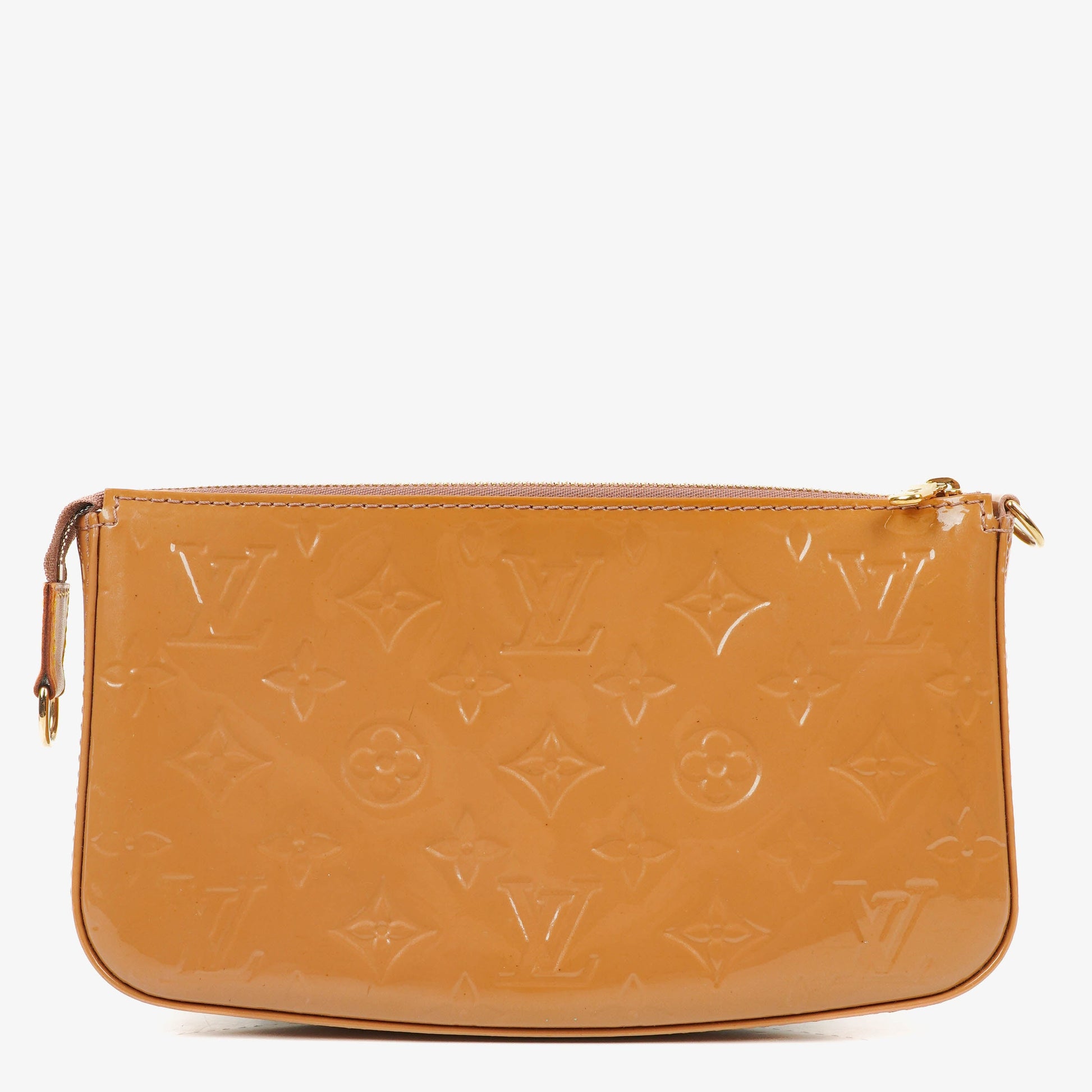 Louis Vuitton Vernis Pochette Accessories NM Rose Velours