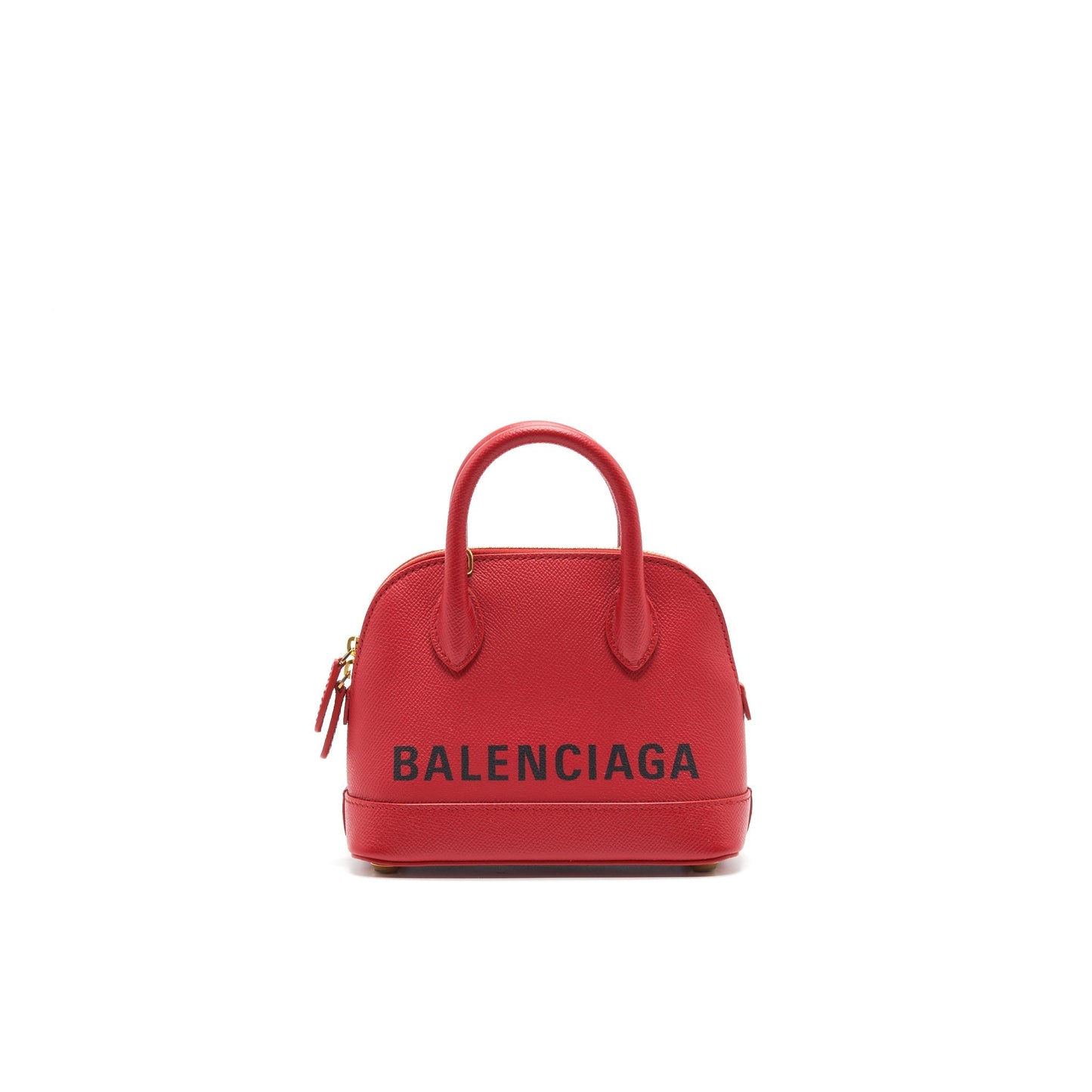 Balenciaga Ville Top Handle Tote Purse Red