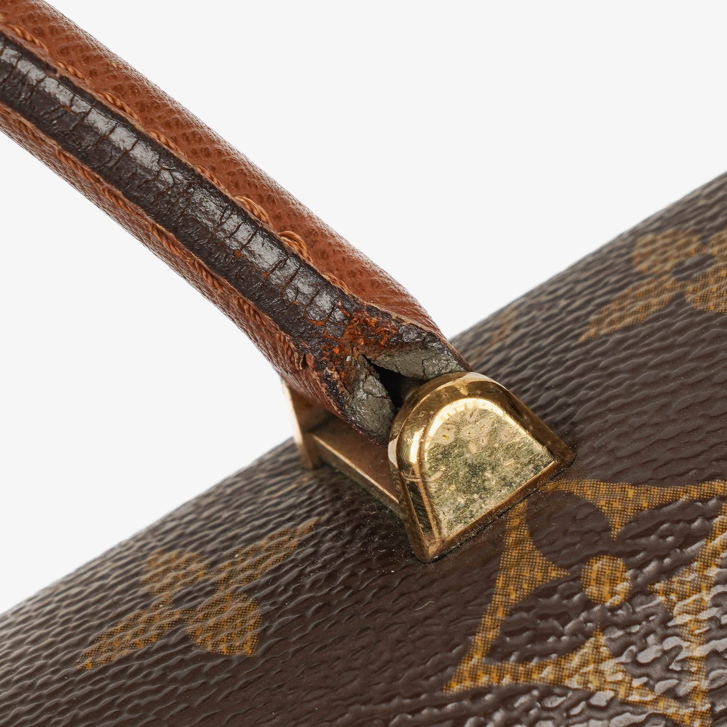 Louis Vuitton Malesherbes Monogram Canvas Handbag
