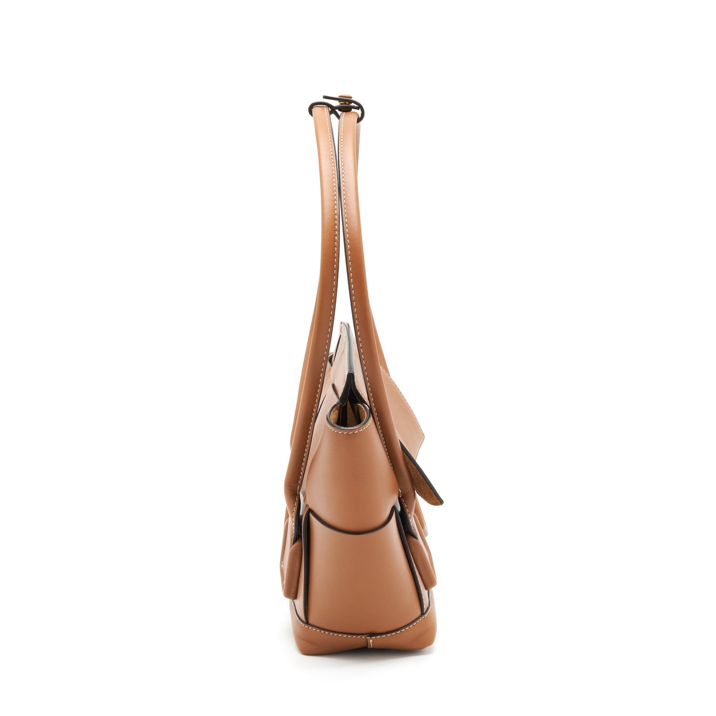 Bottega Veneta Arco Purse Calfskin Wood