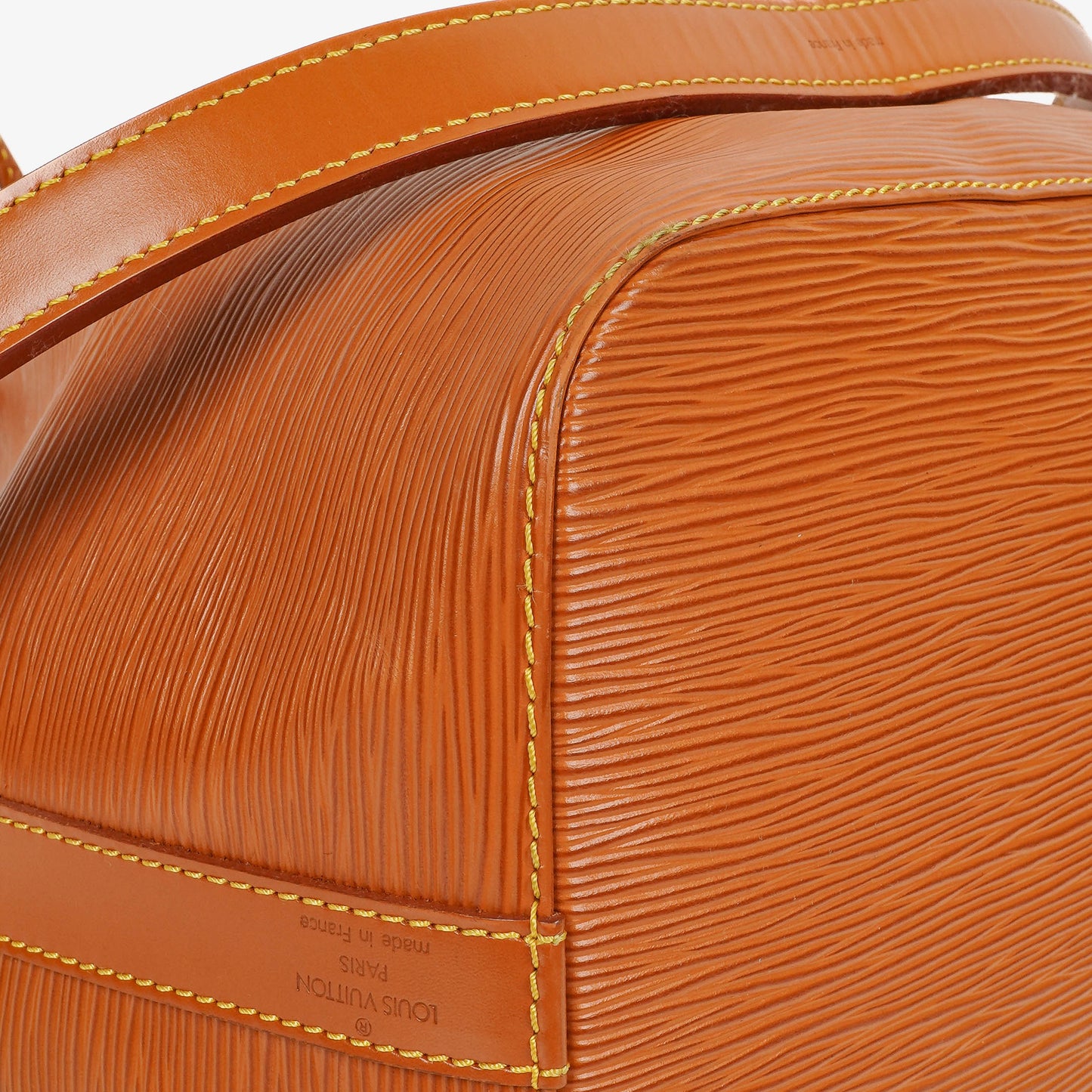 Louis Vuitton Petit Noe Cognac EPI Leather Shoulder Bag