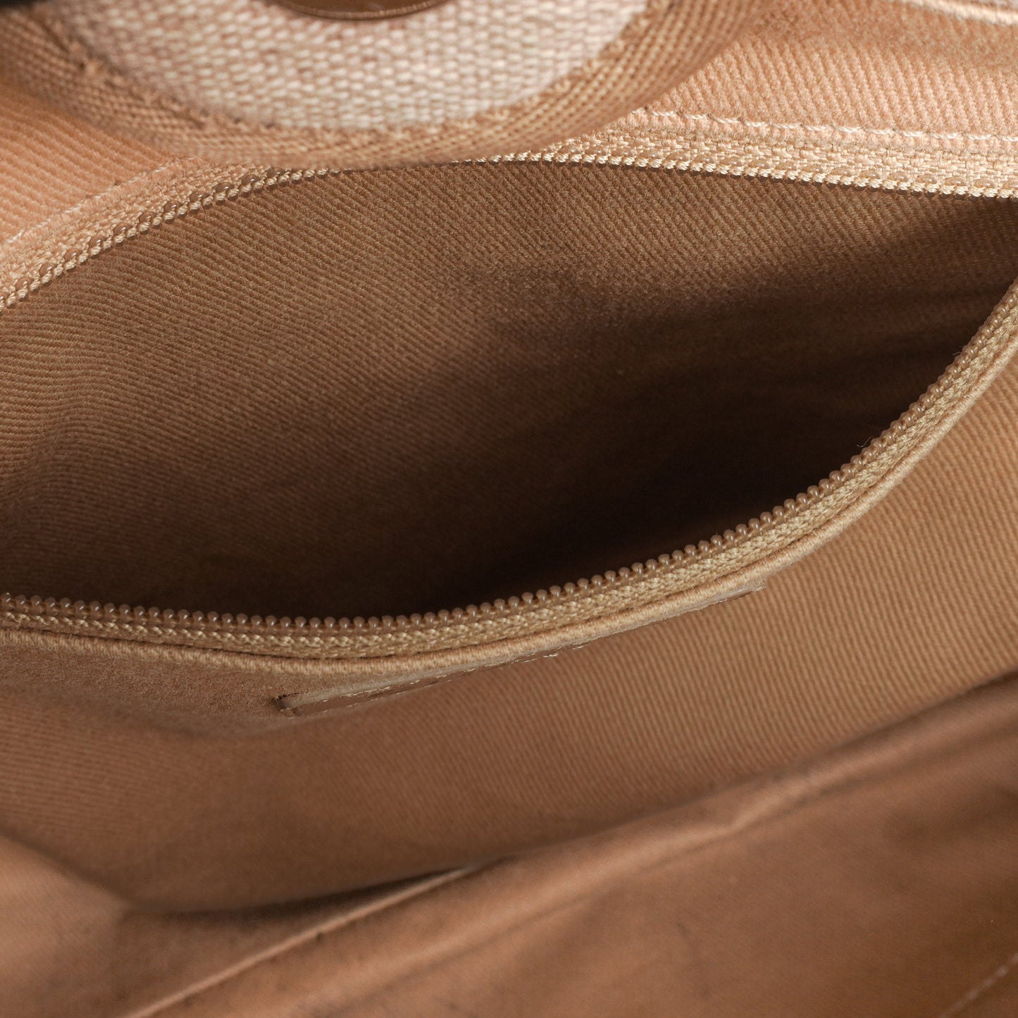 Chanel Beige Canvas North/South Deauville Shopping Tote Bag