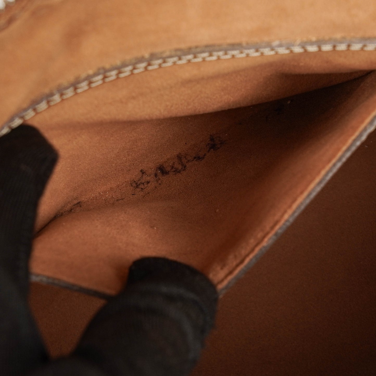 Louis Vuitton Alma PM Cannelle EPI Leather Handbag