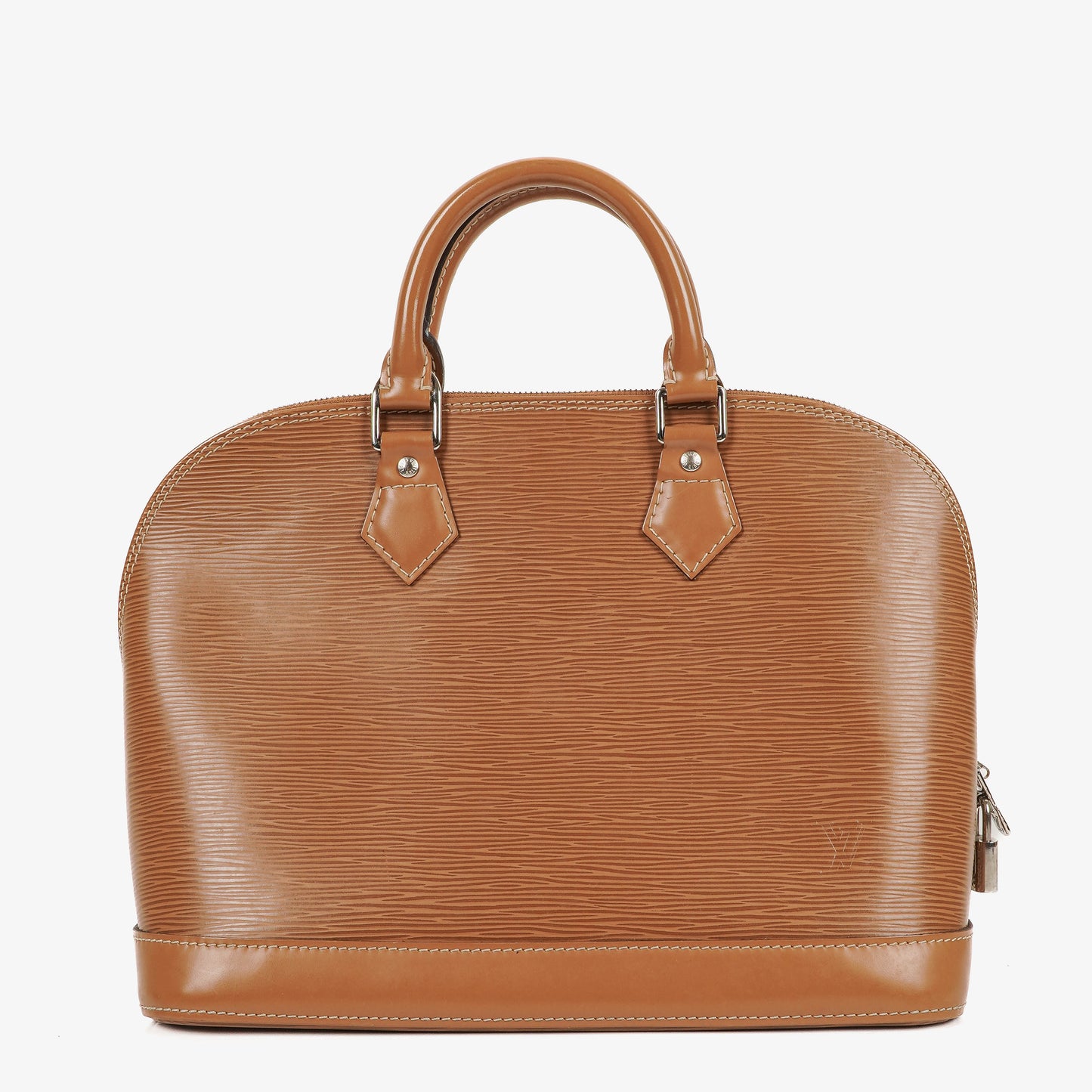 Louis Vuitton Alma PM Cannelle EPI Leather Handbag