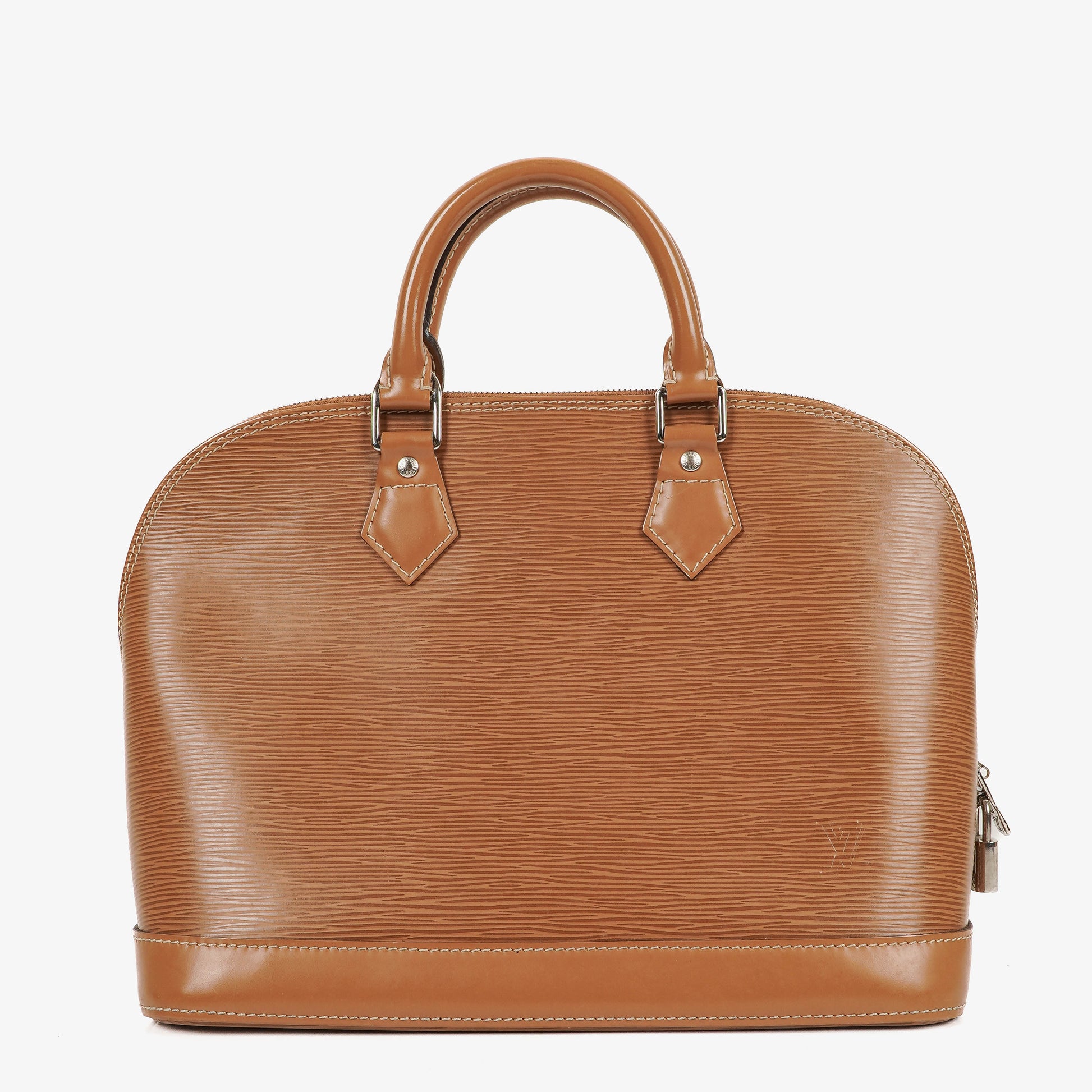 Louis Vuitton Alma PM Cannelle EPI Leather Handbag