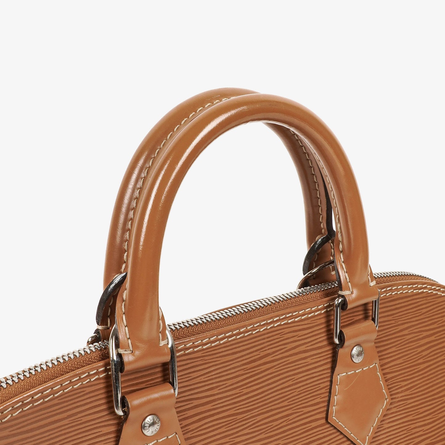 Louis Vuitton Alma PM Cannelle EPI Leather Handbag