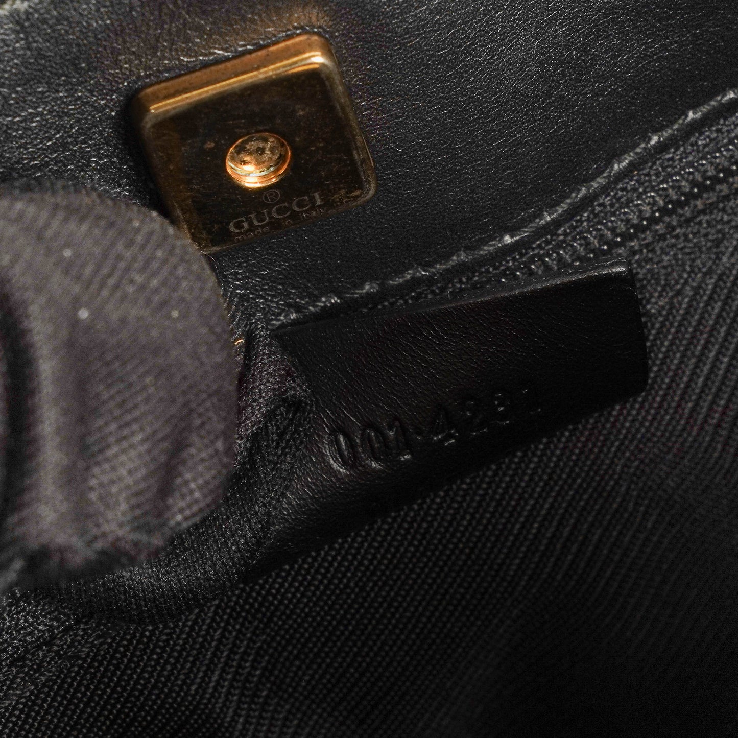 Gucci GG Canvas And Leather Shoulder Hobo Bag