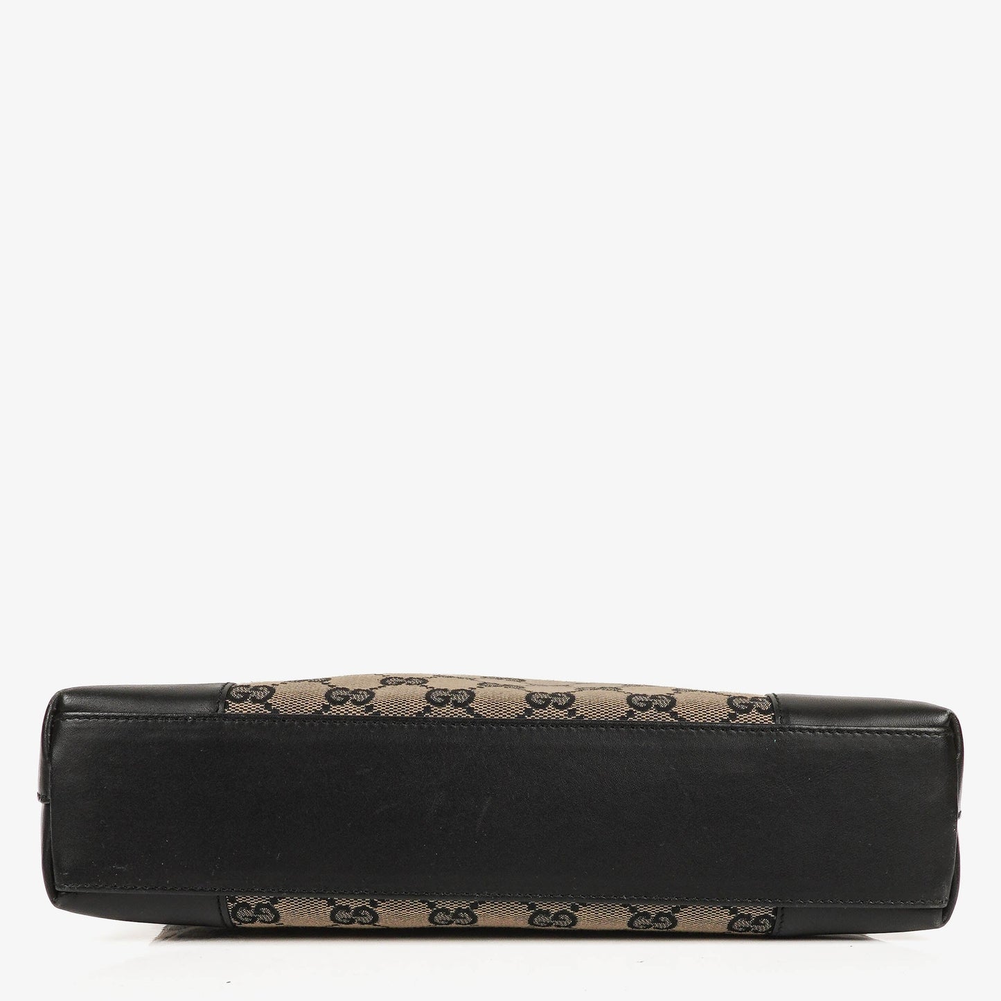 Gucci GG Canvas And Leather Shoulder Hobo Bag
