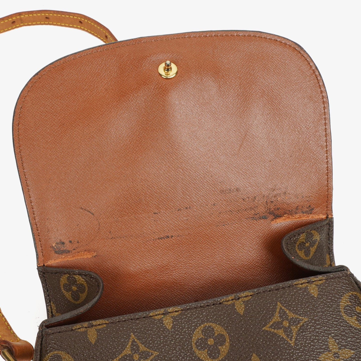 Louis Vuitton Saint Cloud  MM Monogram Canvas Crossbody Bag