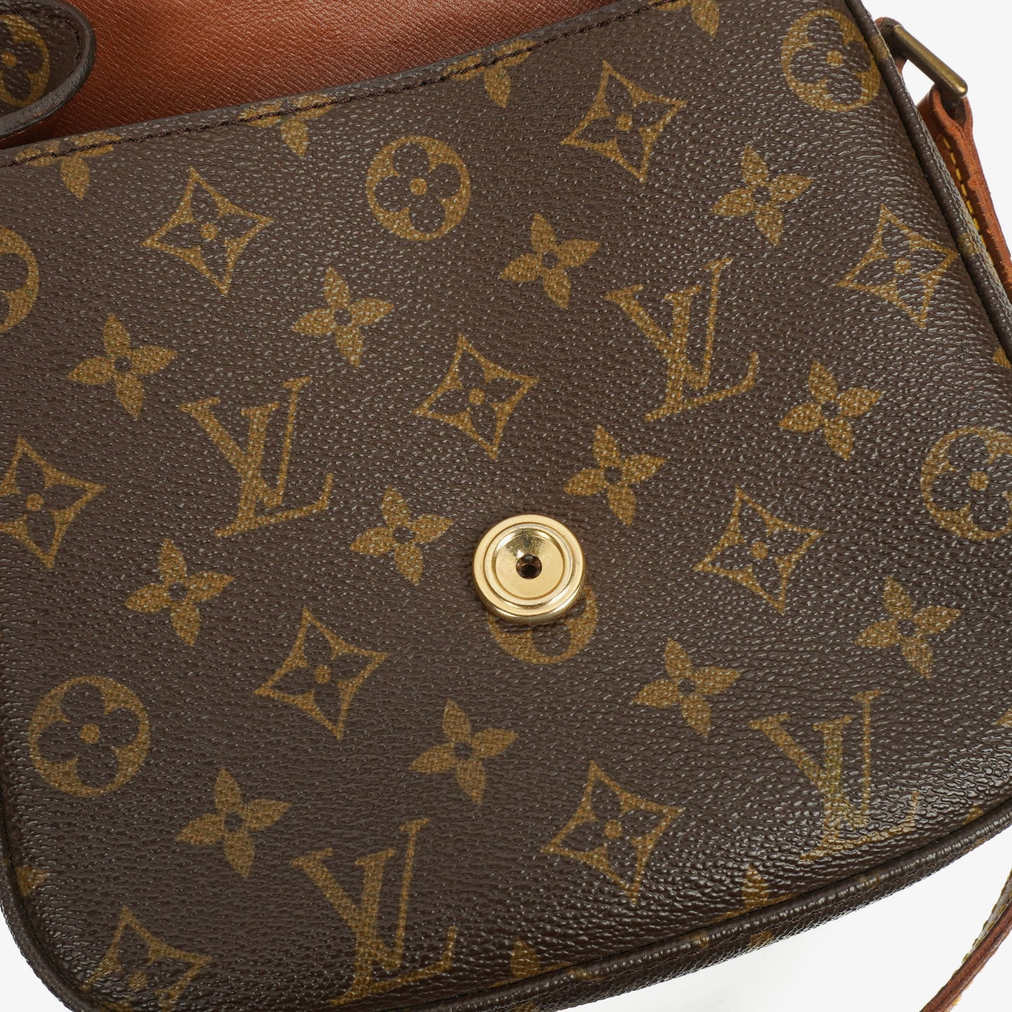 Louis Vuitton Saint Cloud  MM Monogram Canvas Crossbody Bag