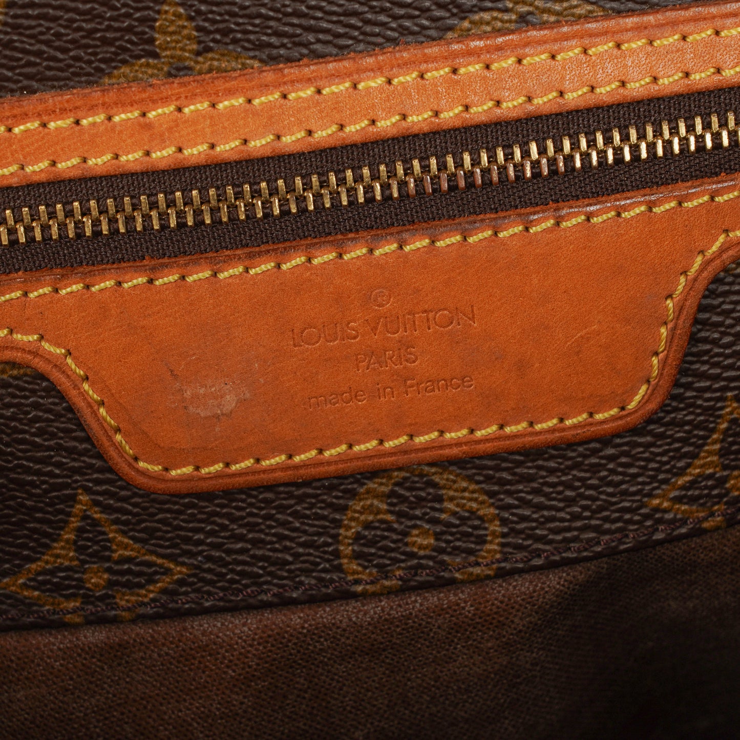 Louis Vuitton Sac Shopping Monogram Canvas Tote Bag