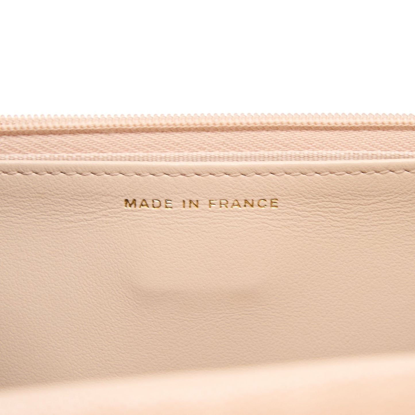 Chanel Classic Wallet On Chain Caviar Light Pink L (Microchip)