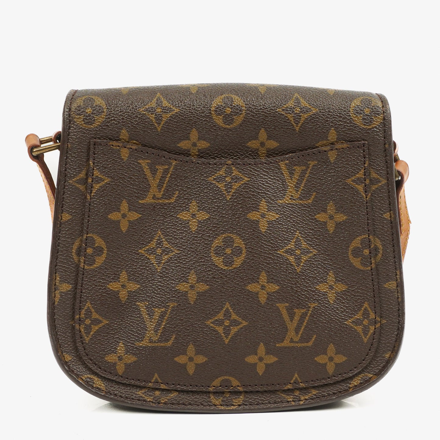 Louis Vuitton Saint Cloud  MM Monogram Canvas Crossbody Bag