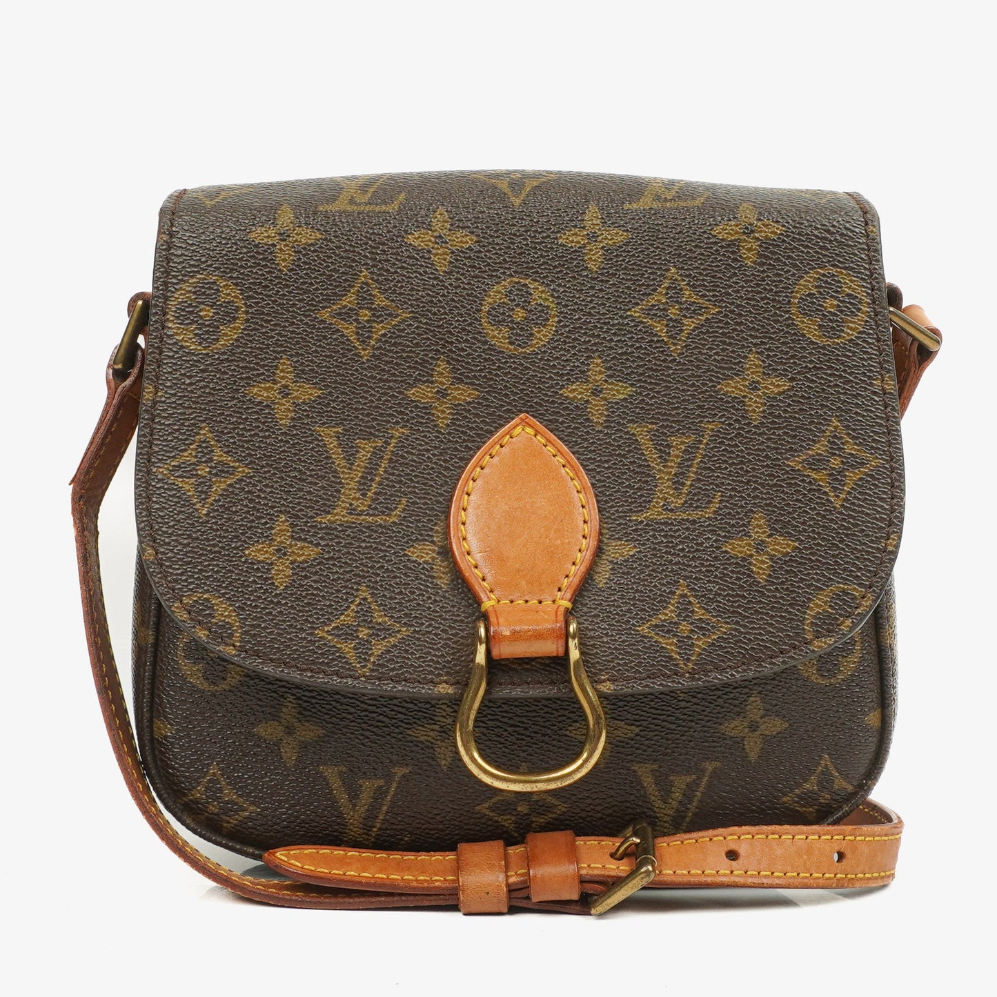 Louis Vuitton Saint Cloud  MM Monogram Canvas Crossbody Bag