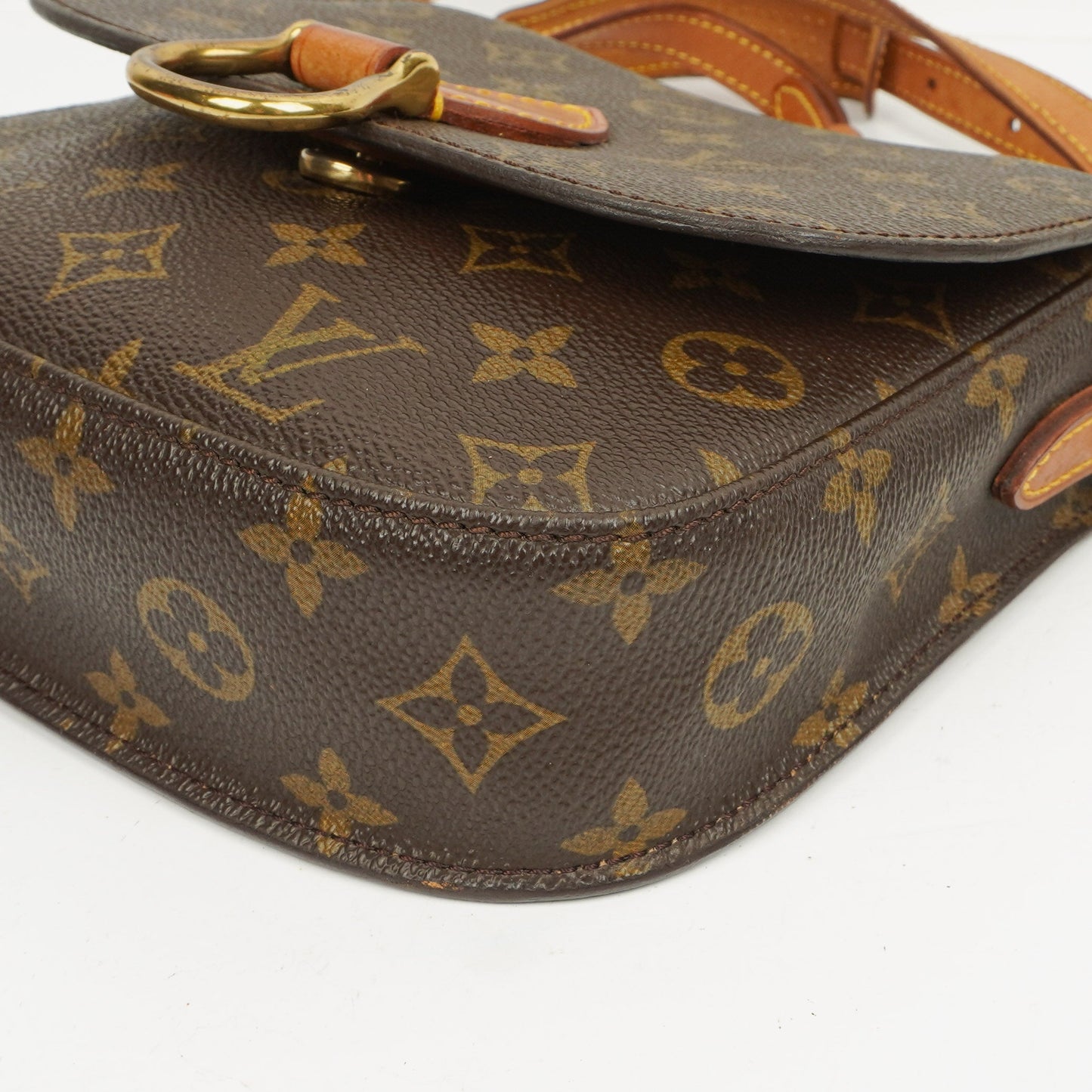 Louis Vuitton Saint Cloud  MM Monogram Canvas Crossbody Bag