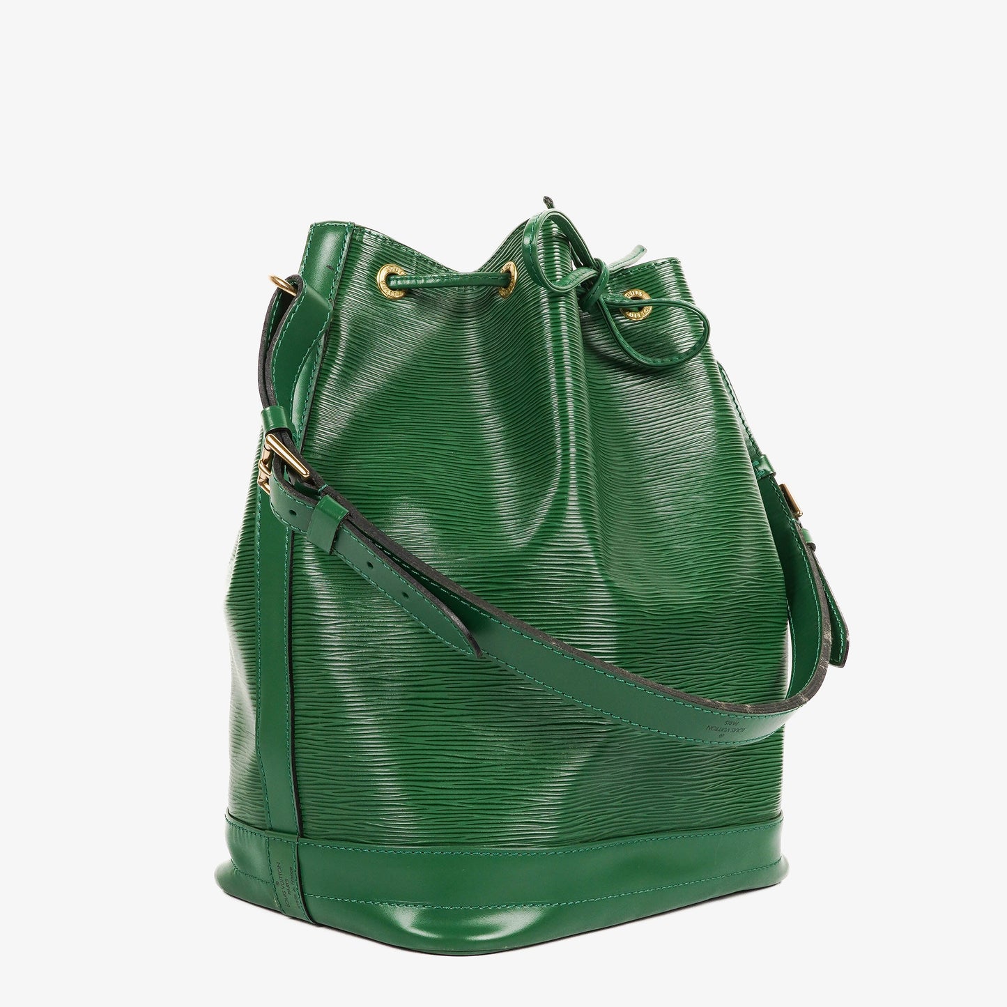 Louis Vuitton Noe Grande GM Green EPI Leather Shoulder Bag