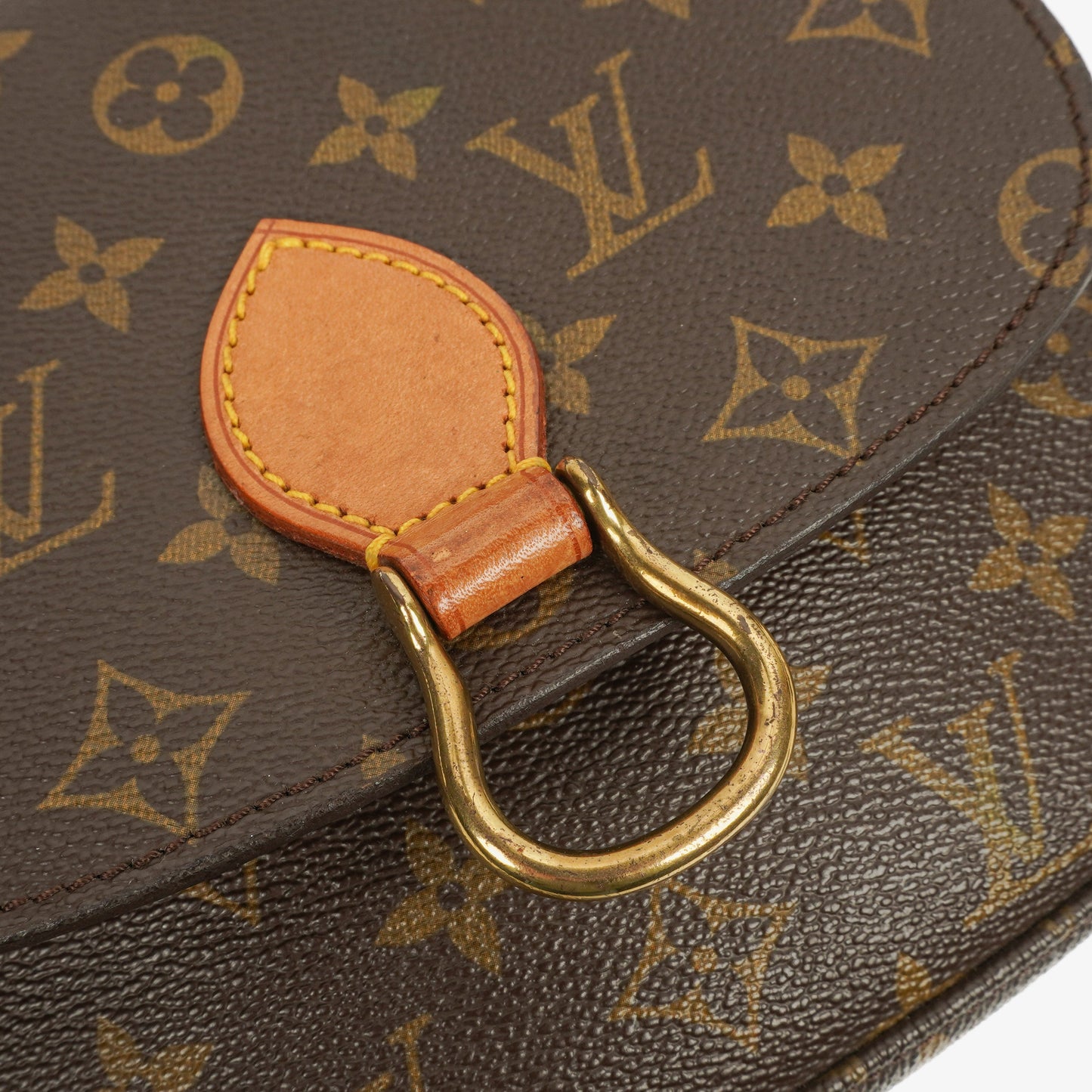 Louis Vuitton Saint Cloud  MM Monogram Canvas Crossbody Bag