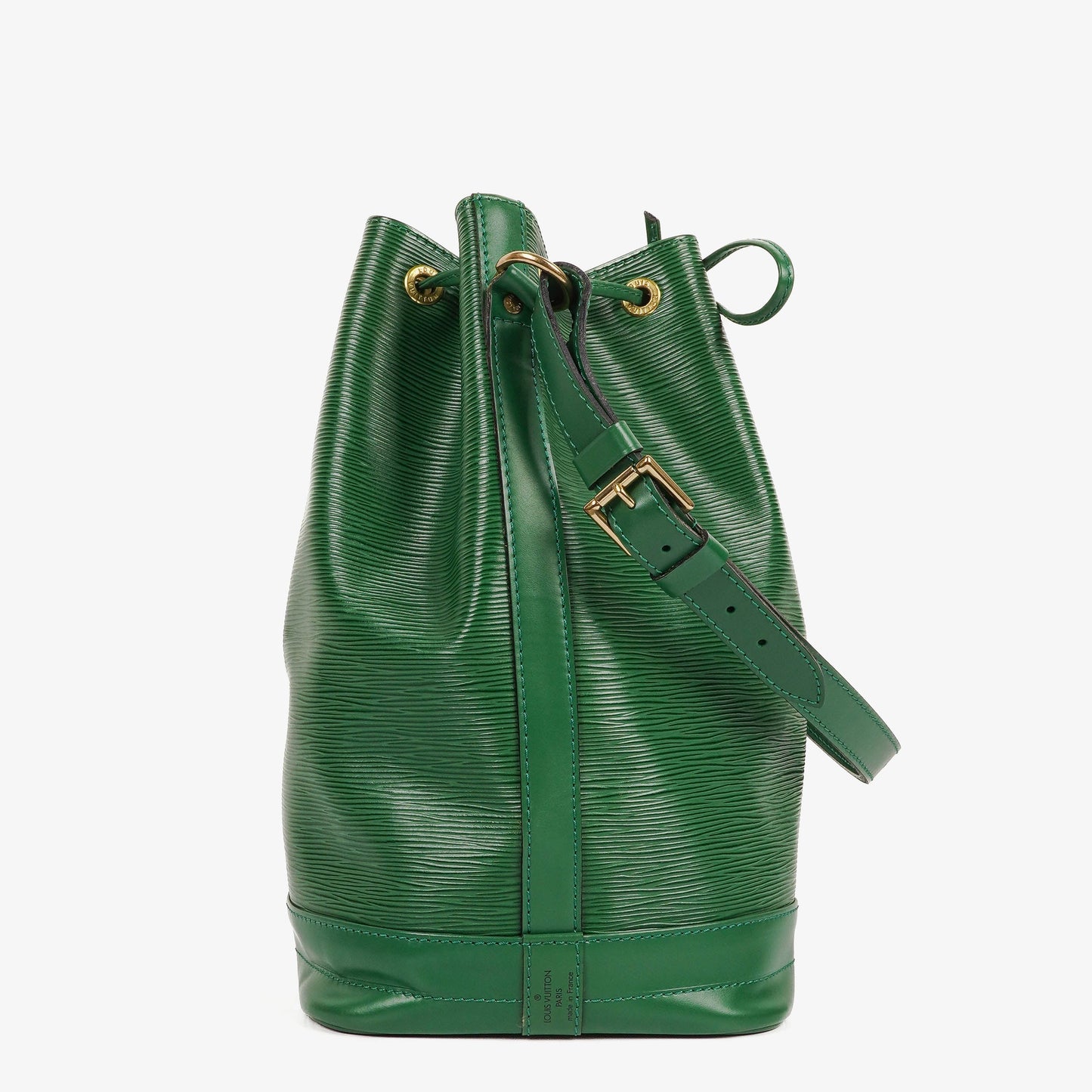 Louis Vuitton Noe Grande GM Green EPI Leather Shoulder Bag