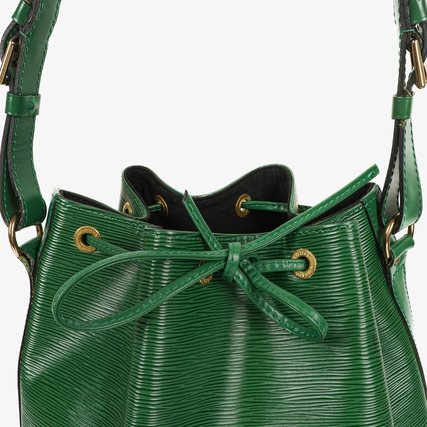 Louis Vuitton Noe Grande GM Green EPI Leather Shoulder Bag