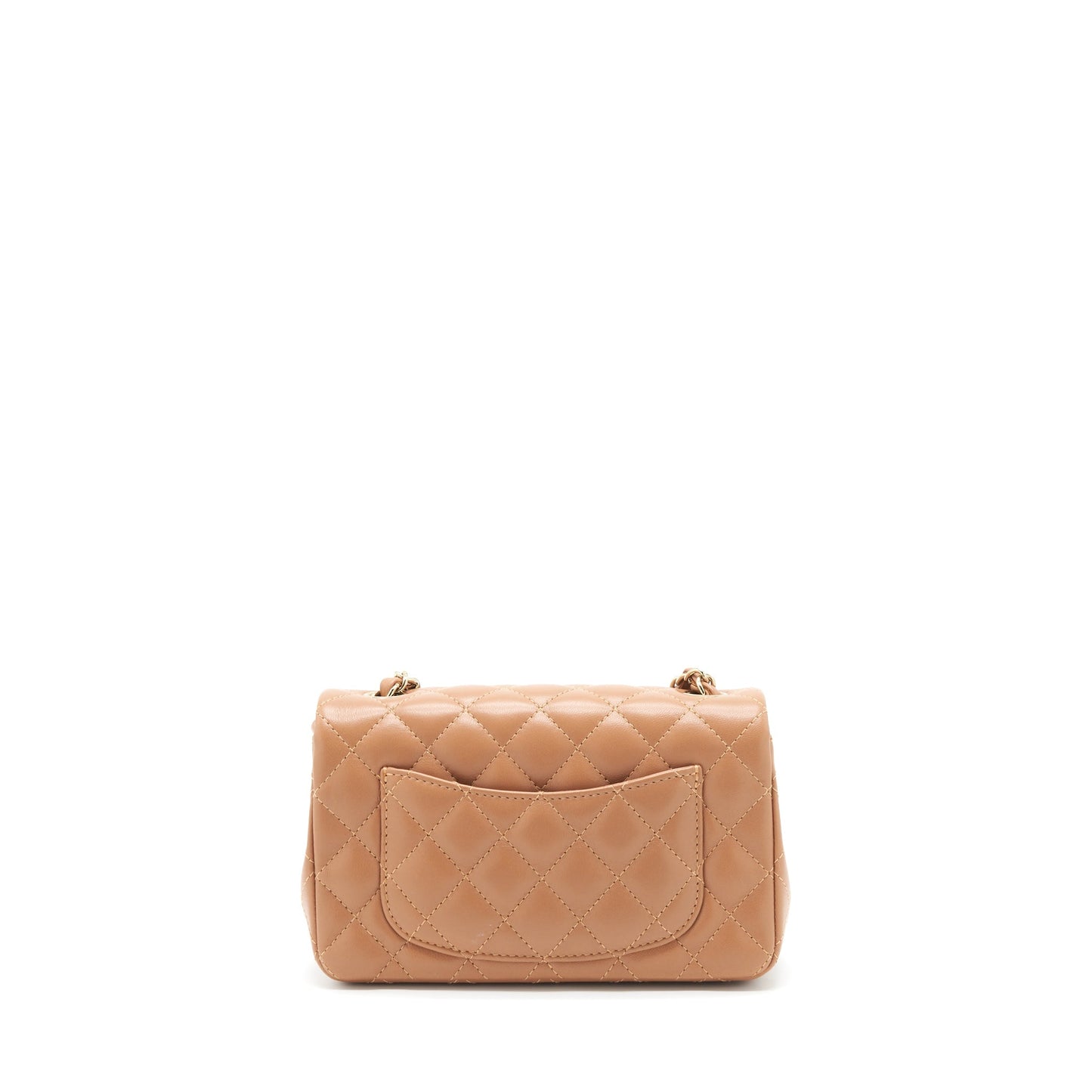 Chanel 22S Mini Rectangular Flap Bag Caramel L