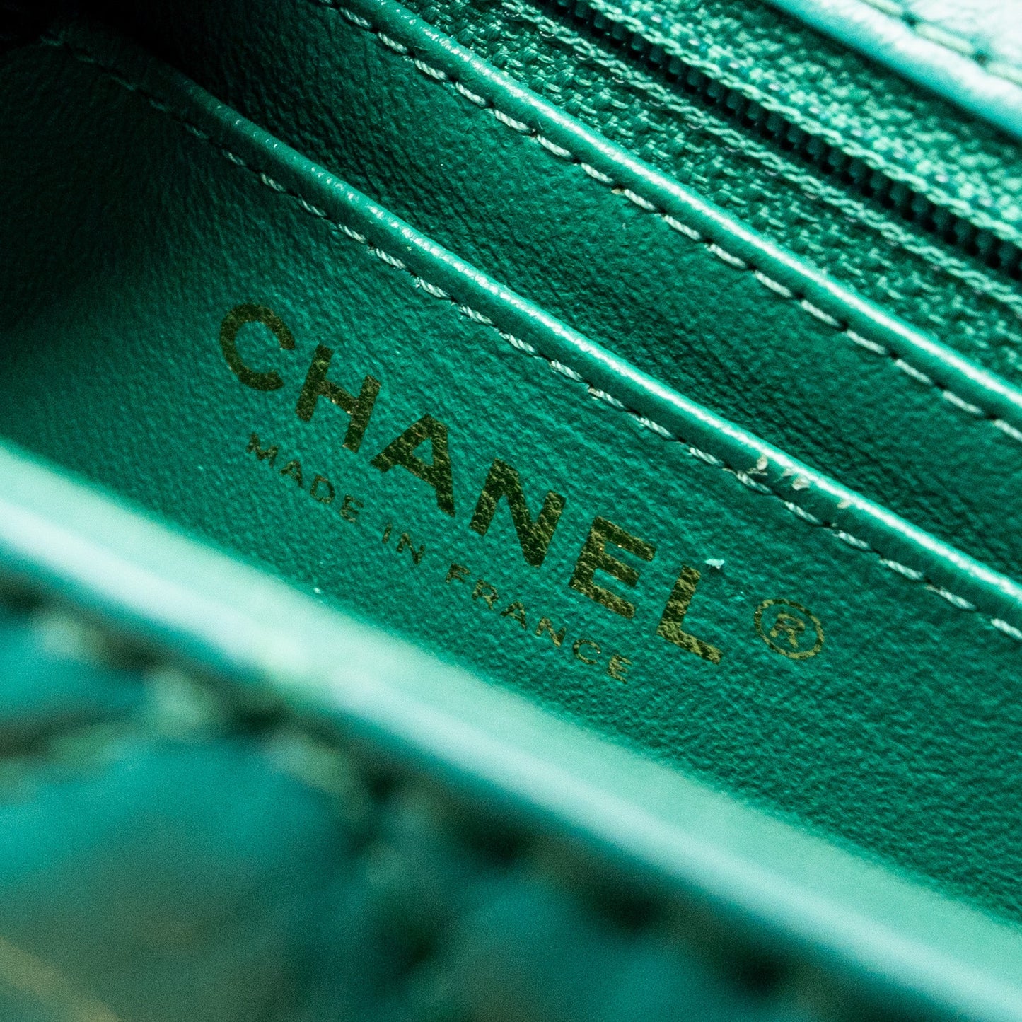 Chanel Mini 2.55 Reissue Flap Bag Calfskin Green