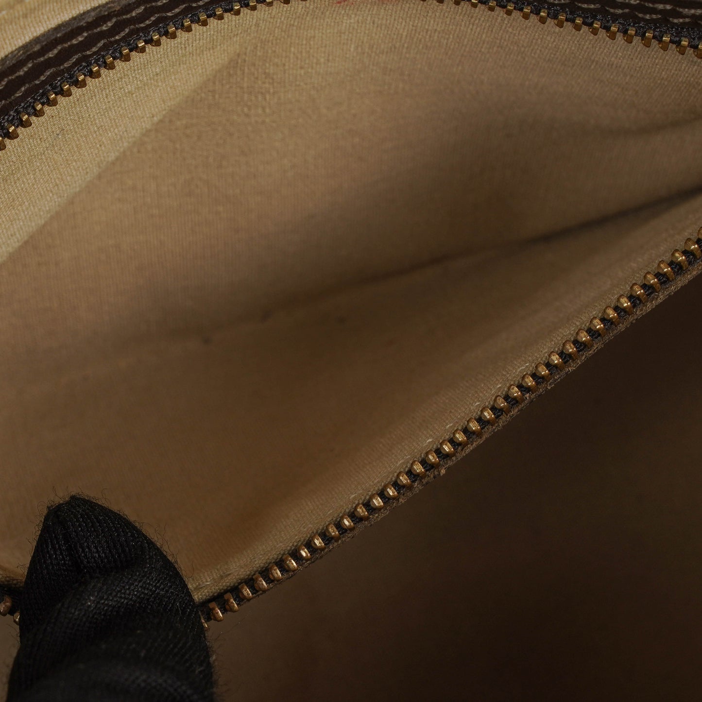 Louis Vuitton Alma Long Brown Monogram Mini Lin Handbag