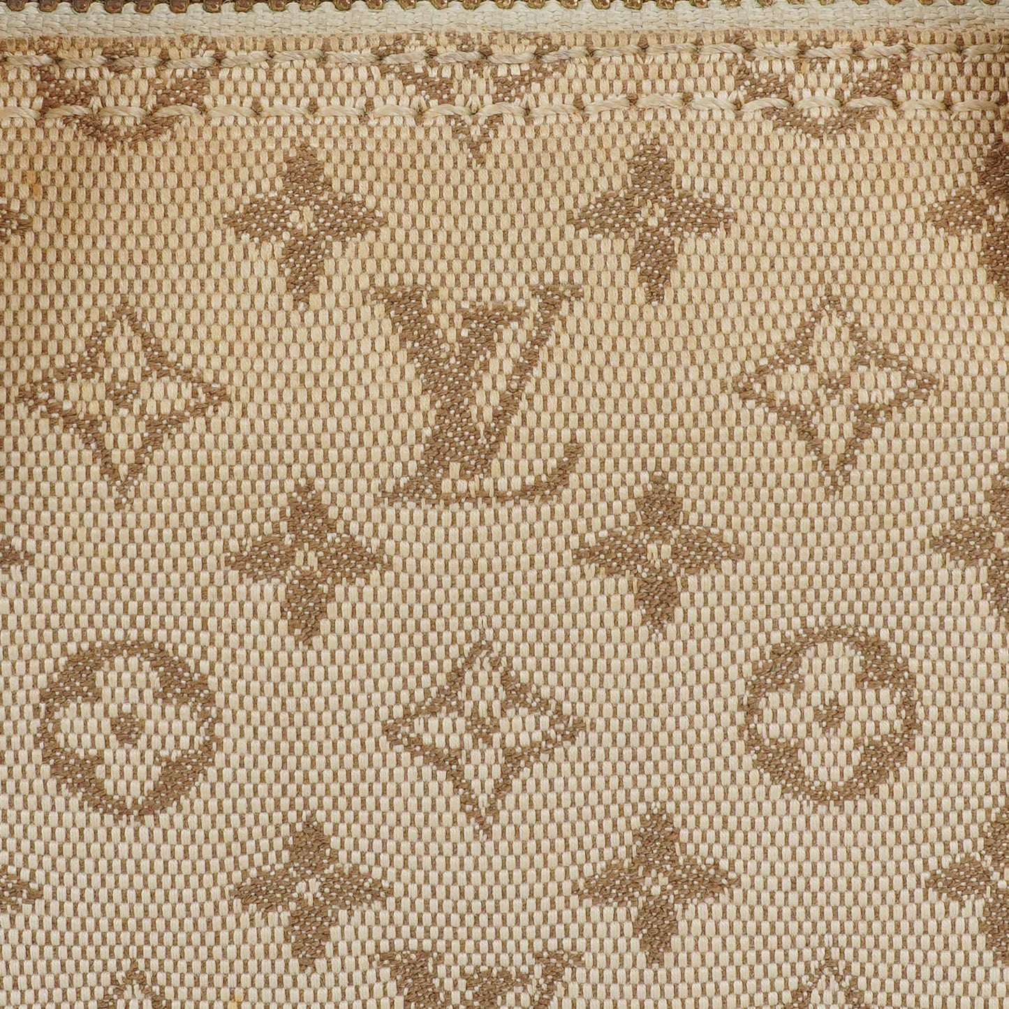 Louis Vuitton Alma Long Brown Monogram Mini Lin Handbag