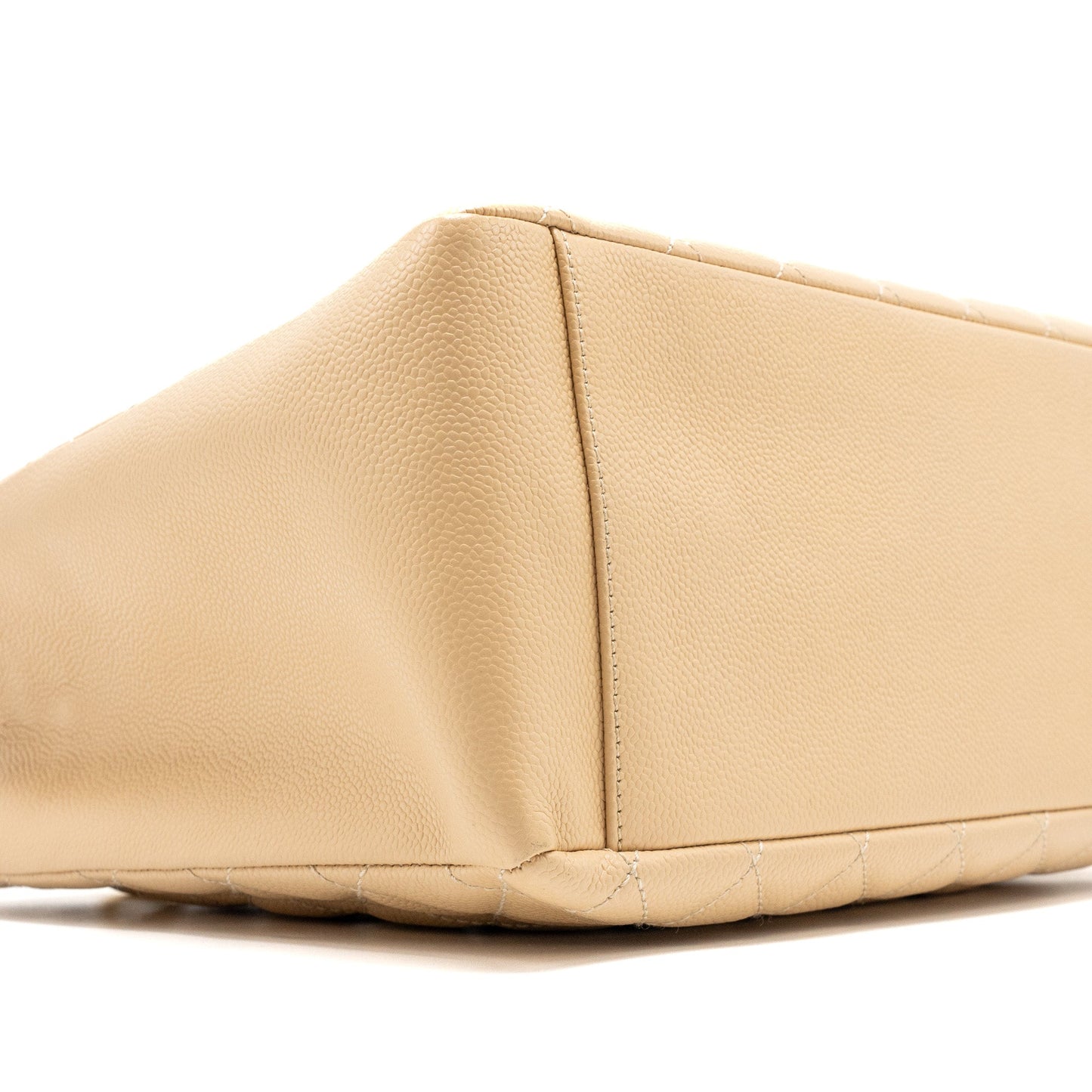 Chanel Grand Shopping Tote Caviar Beige