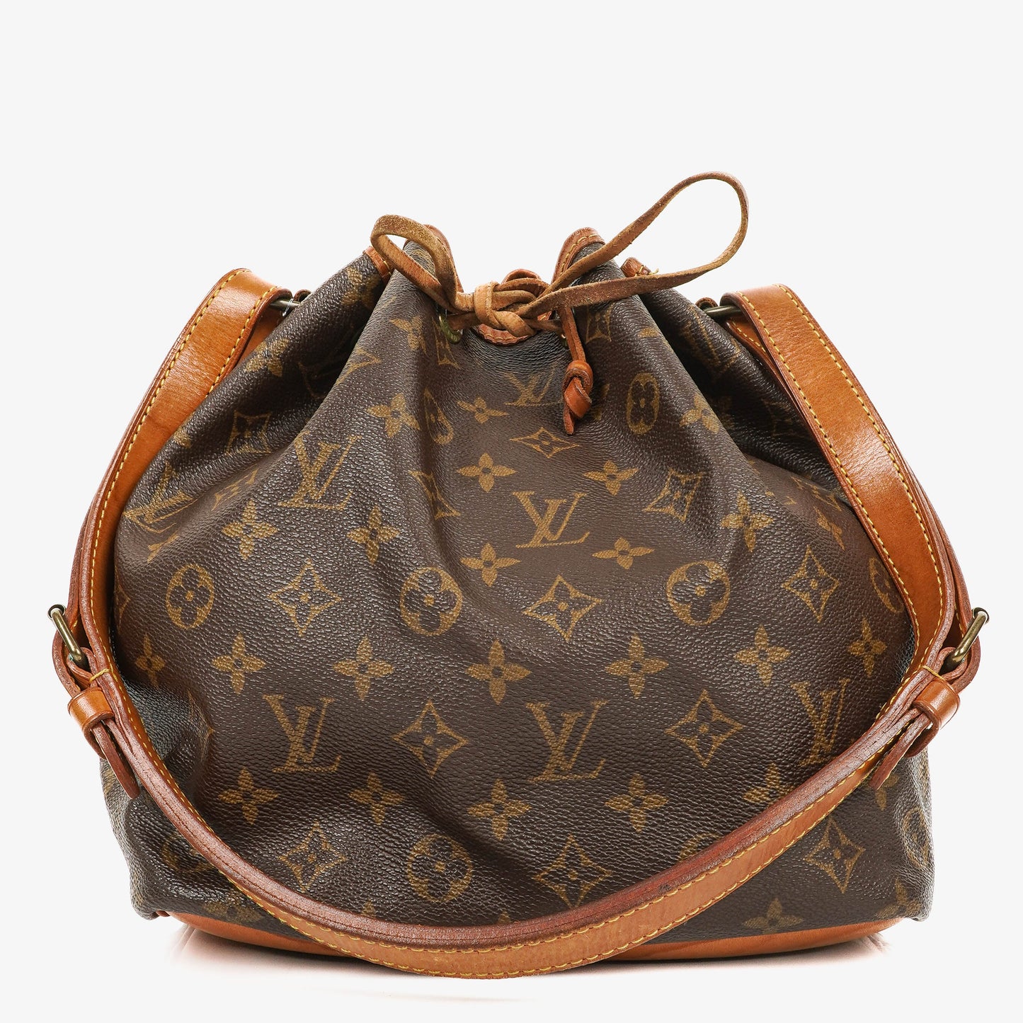 Louis Vuitton Petit Noe Monogram Canvas Shoulder Bag