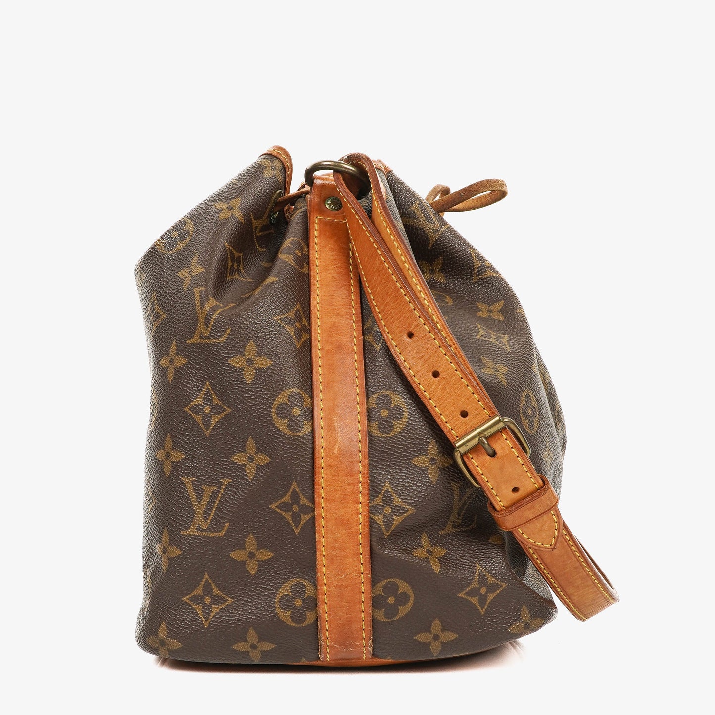 Louis Vuitton Petit Noe Monogram Canvas Shoulder Bag