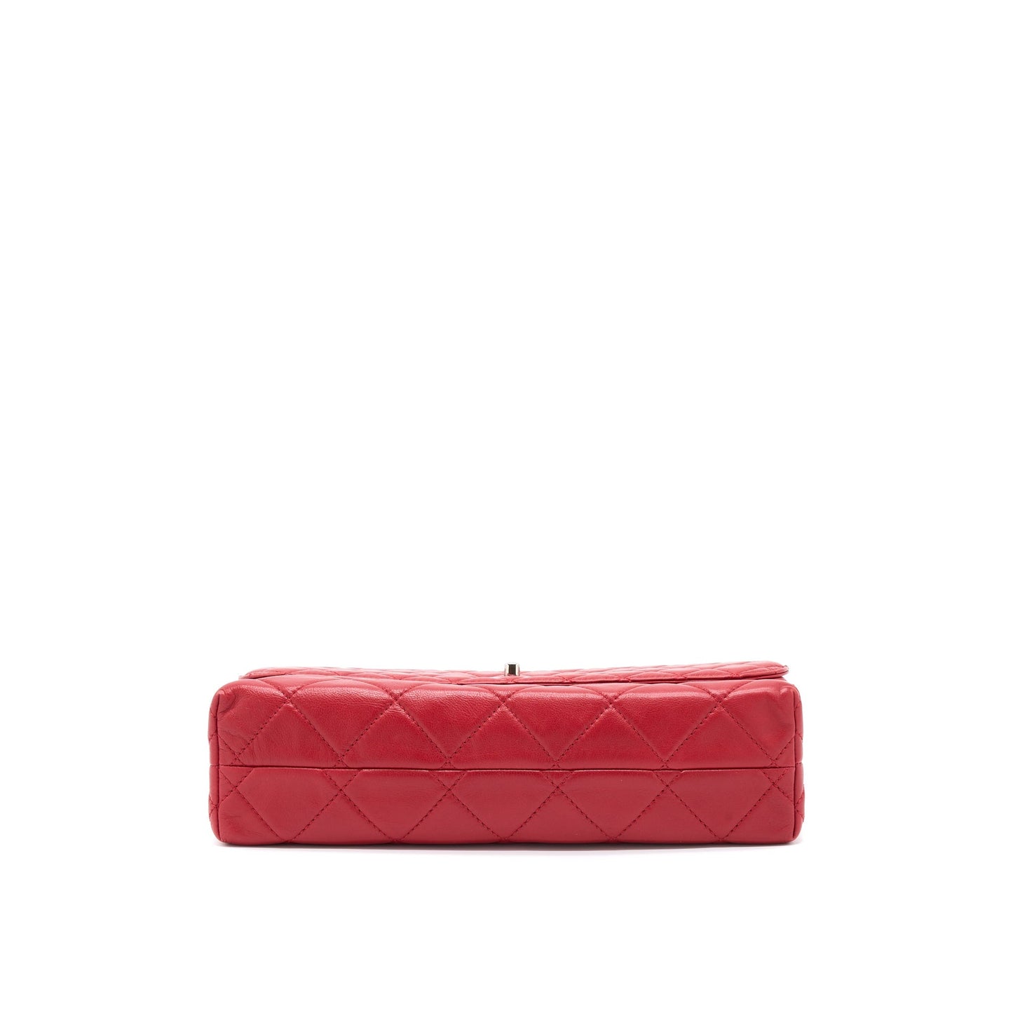 Chanel Large Flap Bag Lambskin Red
