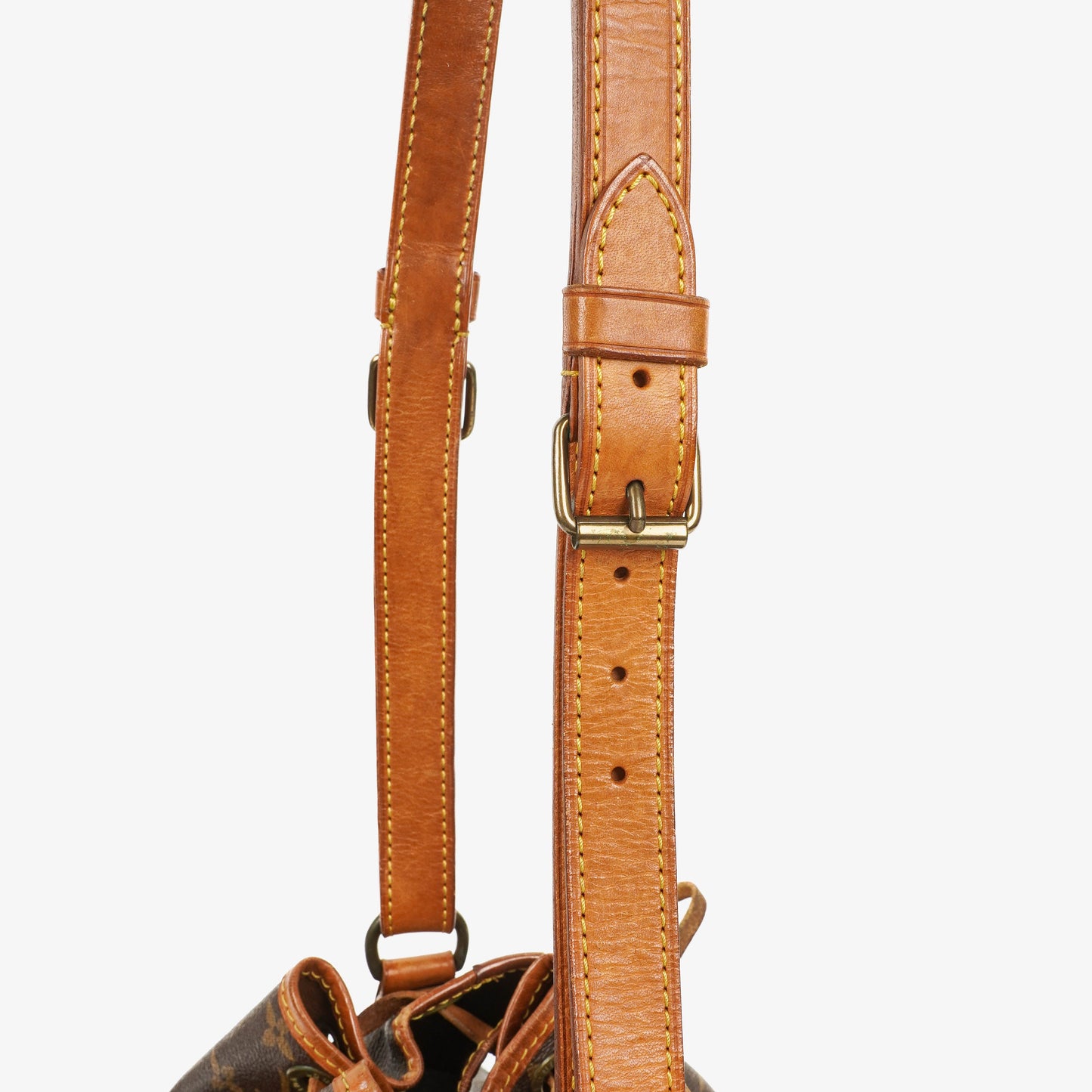 Louis Vuitton Petit Noe Monogram Canvas Shoulder Bag