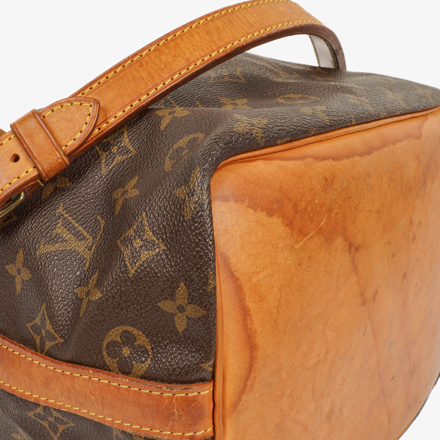 Louis Vuitton Petit Noe Monogram Canvas Shoulder Bag