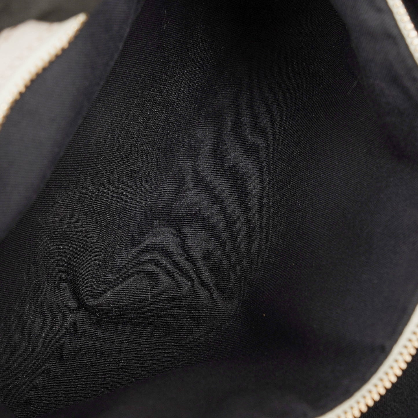 Gucci Navy Blue GG Fabric Chain Horsebit Hobo Bag