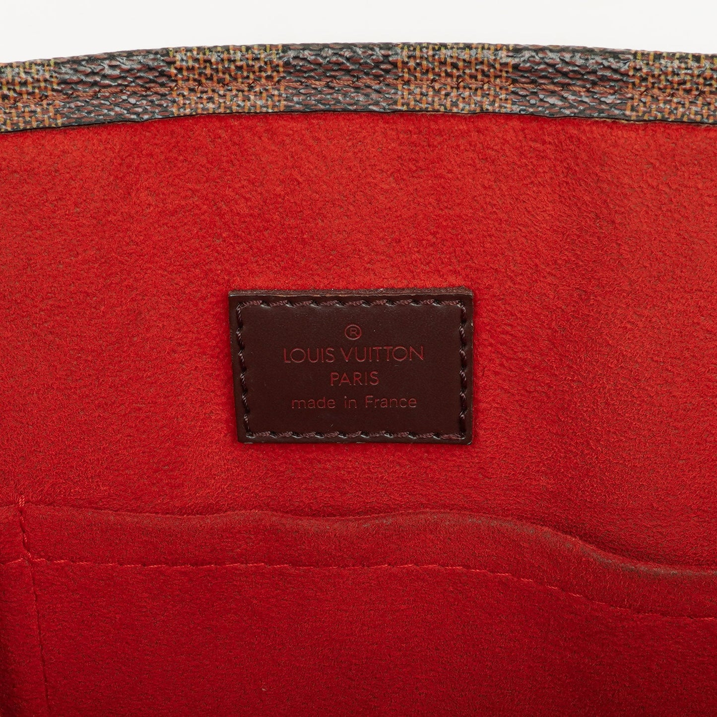 Louis Vuitton Sac Plat Damier Ebene Bag