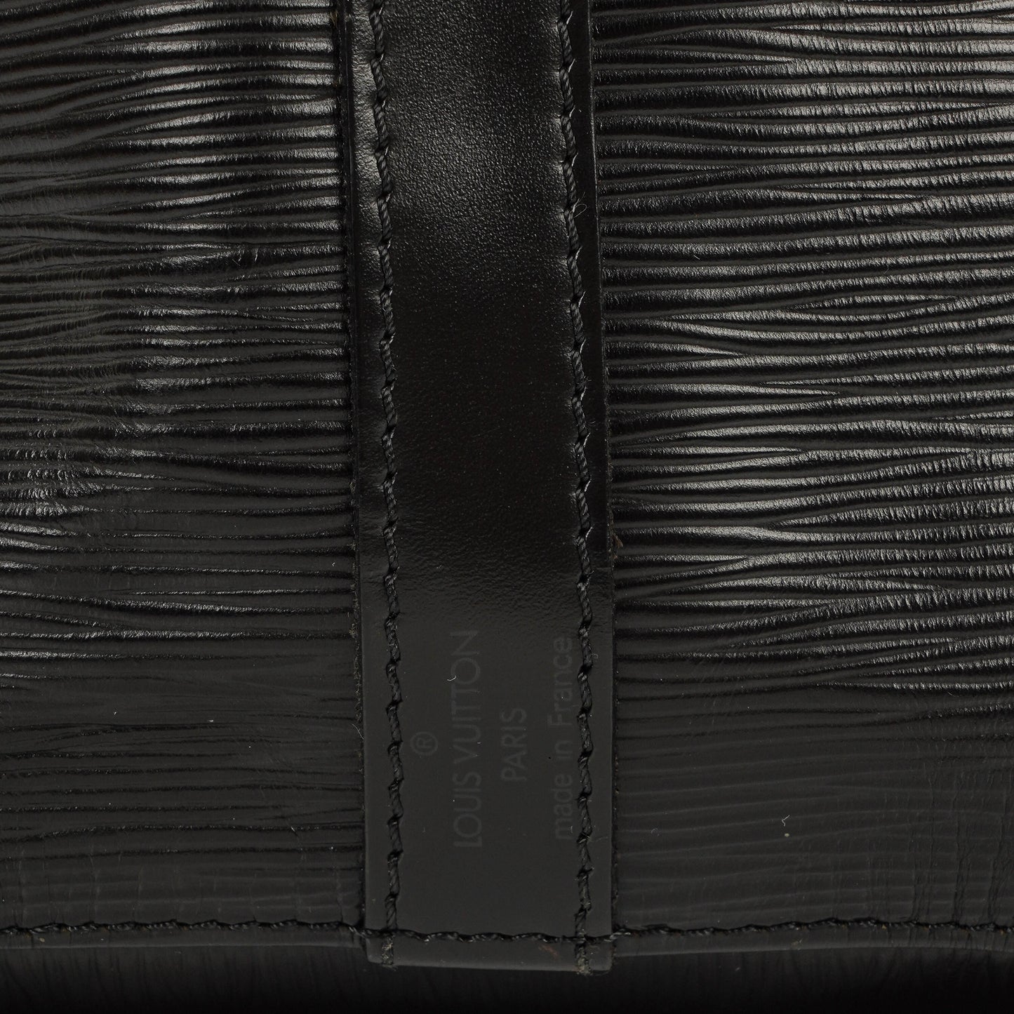 Louis Vuitton Petit Noe Black EPI Leather Shoulder Bag
