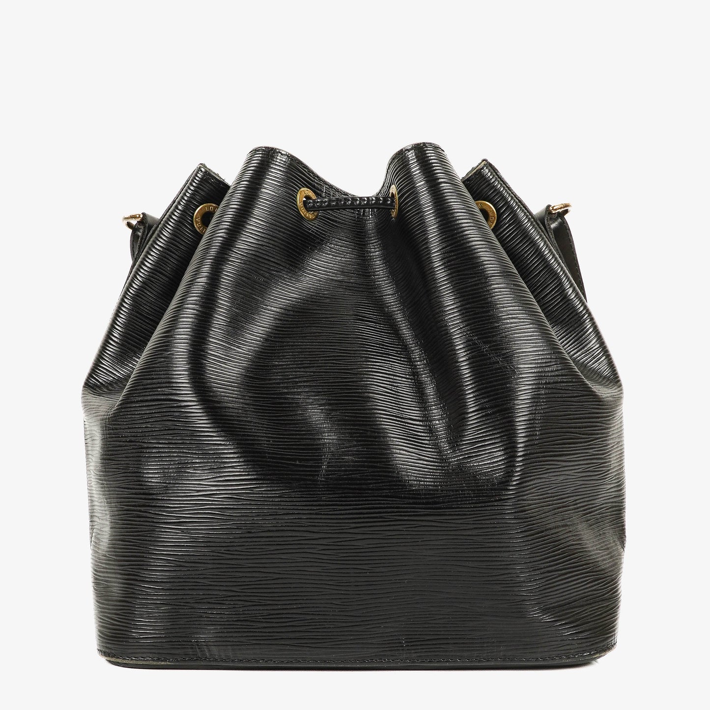 Louis Vuitton Petit Noe Black EPI Leather Shoulder Bag