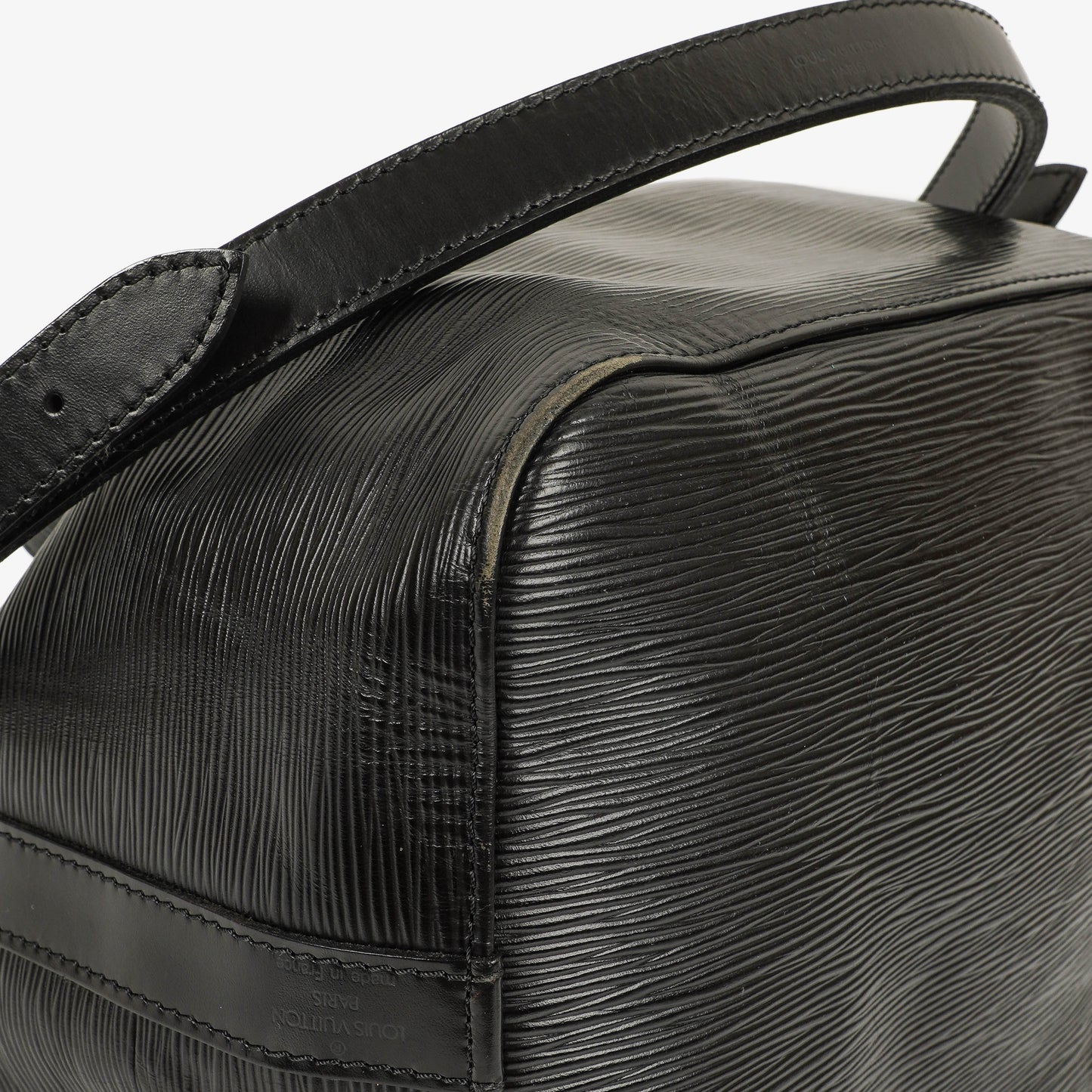 Louis Vuitton Petit Noe Black EPI Leather Shoulder Bag