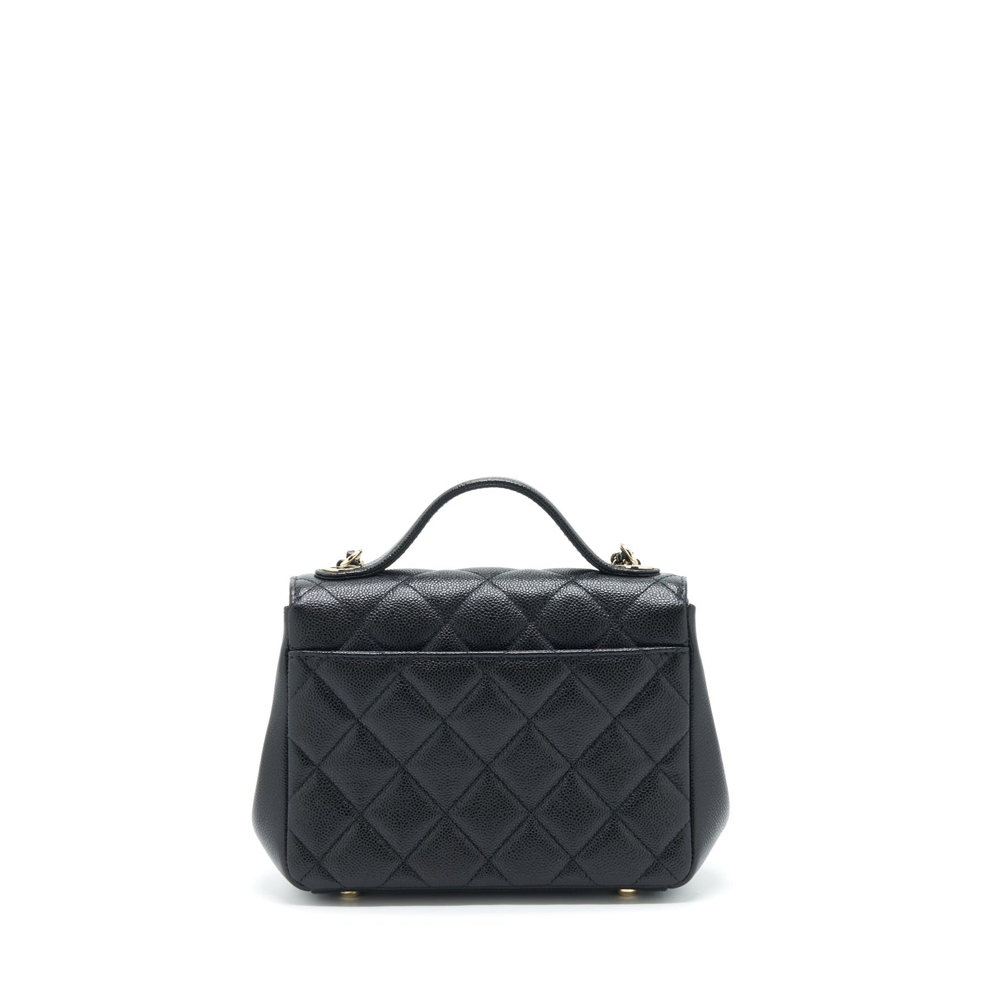 Chanel Small Business Affinity Caviar Black L