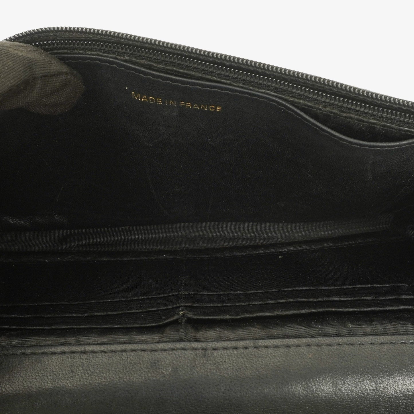 Chanel Black Caviar Timeless CC Wallet on Chain WOC