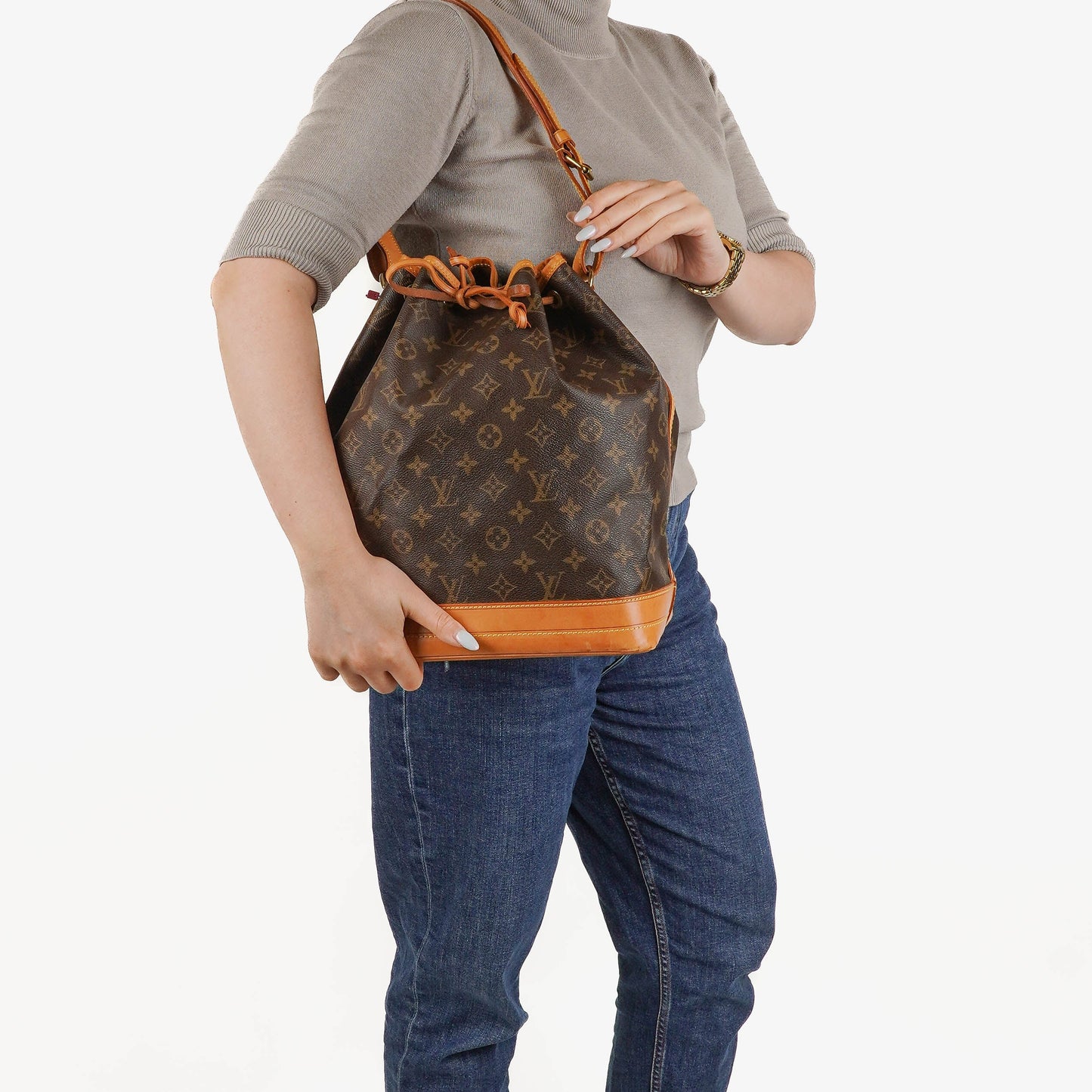 Louis Vuitton Noe Grande GM Monogram Canvas Shoulder Bag