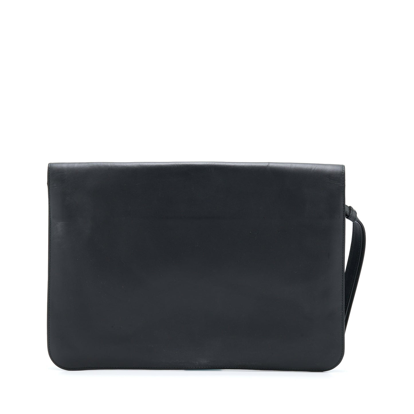 Bottega Veneta Men’s Pouch Intrecciate Black With Black Hardware