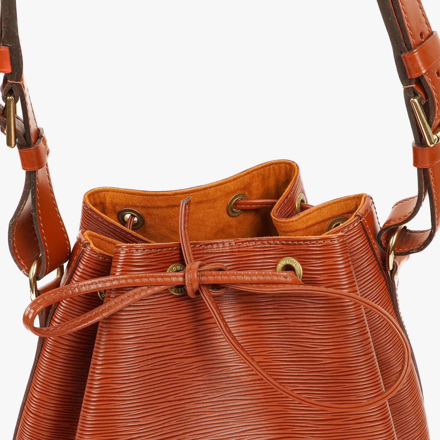 Louis Vuitton Petit Noe Brown EPI Leather Shoulder Bag