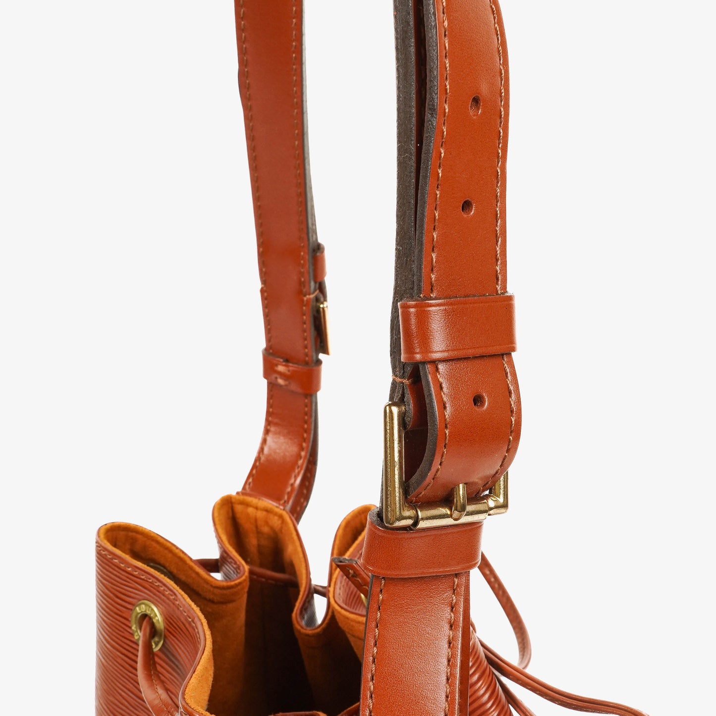 Louis Vuitton Petit Noe Brown EPI Leather Shoulder Bag