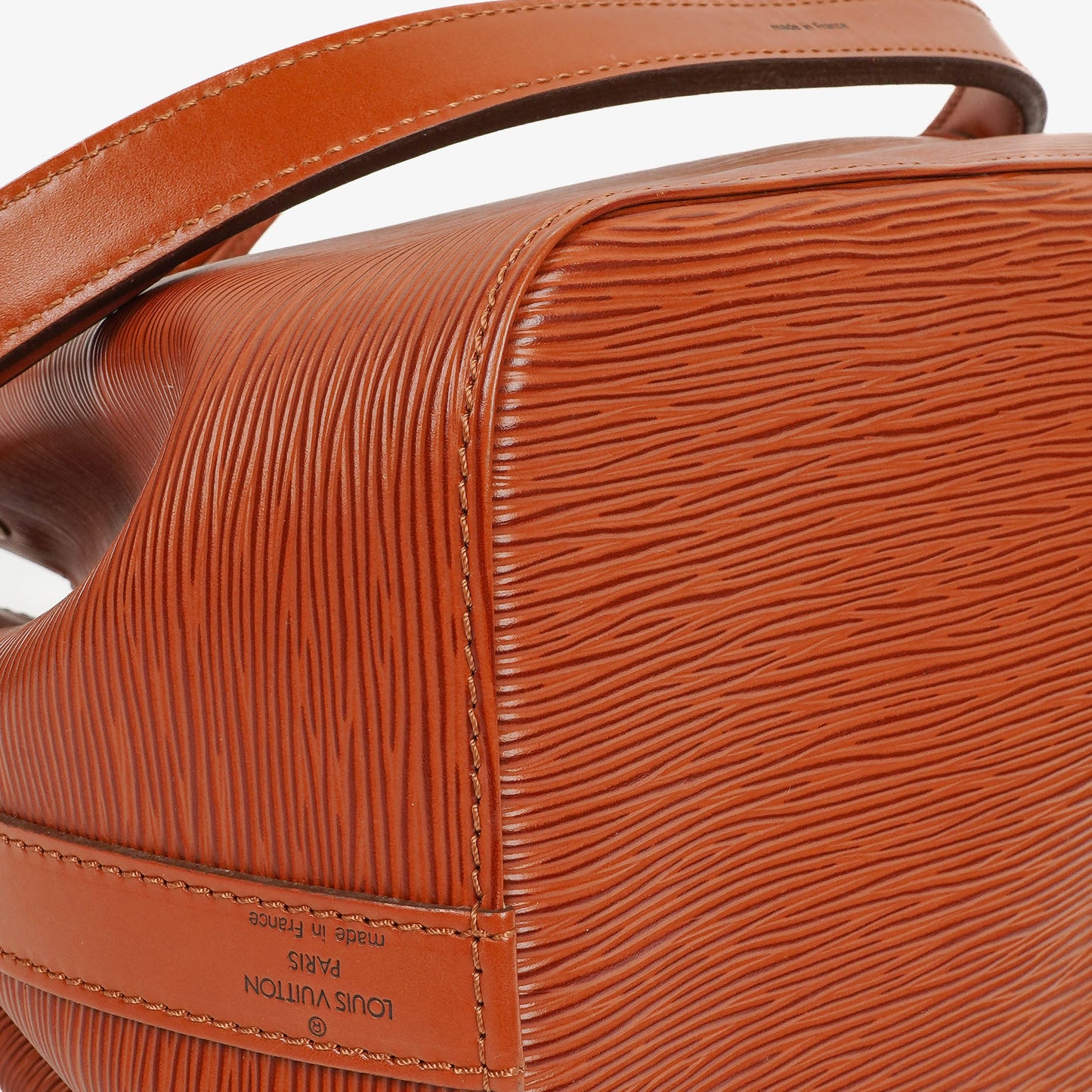 Louis Vuitton Petit Noe Brown EPI Leather Shoulder Bag